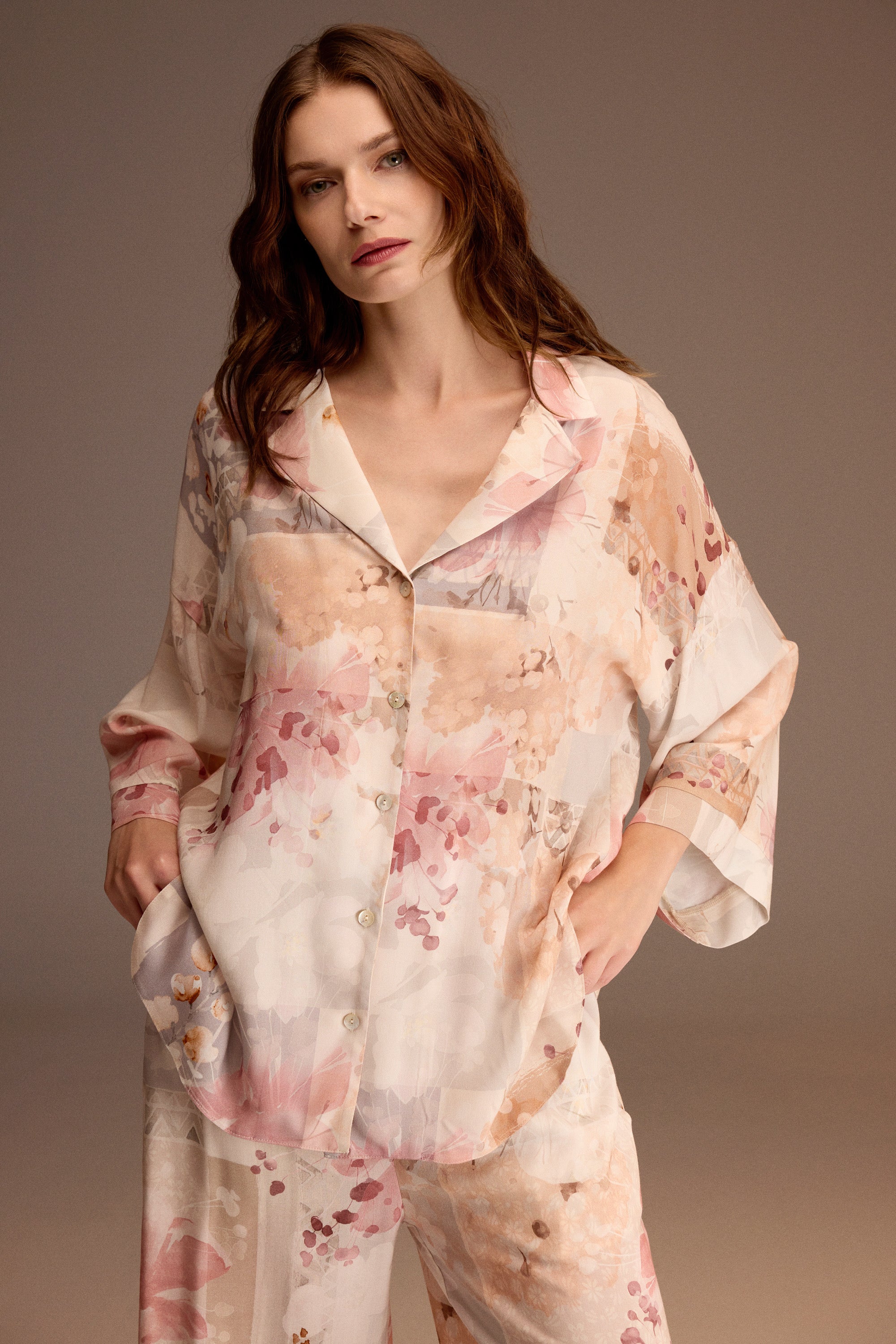 Oud Rosé - Ensemble 2 Pcs - Raffinement floral etlégèreté précieuse