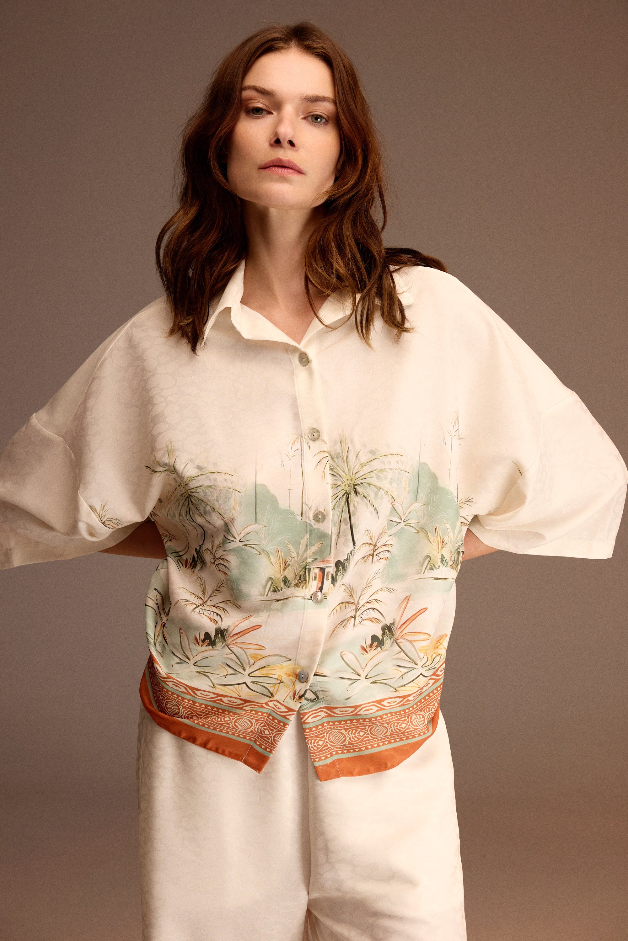 Orchidée Blanche - Ensemble 2 Pcs - Allure raffinée et charme intemporel