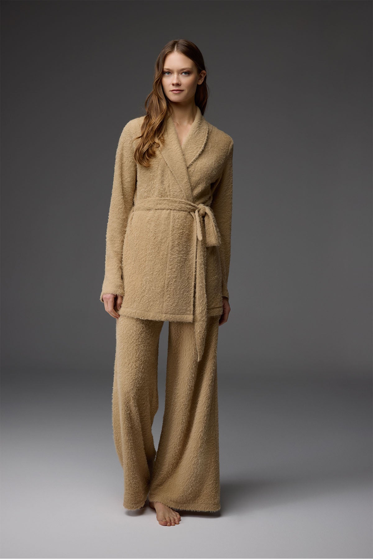 Velours de Miel Ambré - Ensemble 2 Pcs- Douceur enveloppante et chaleur ambrée