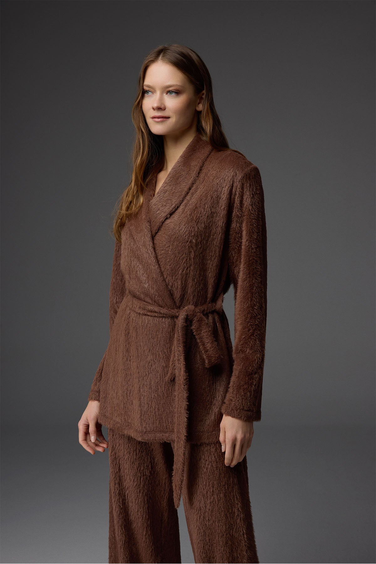 Essence de Musc Brun - Ensemble 2 Pcs - Élégance feutrée et douceur caressante