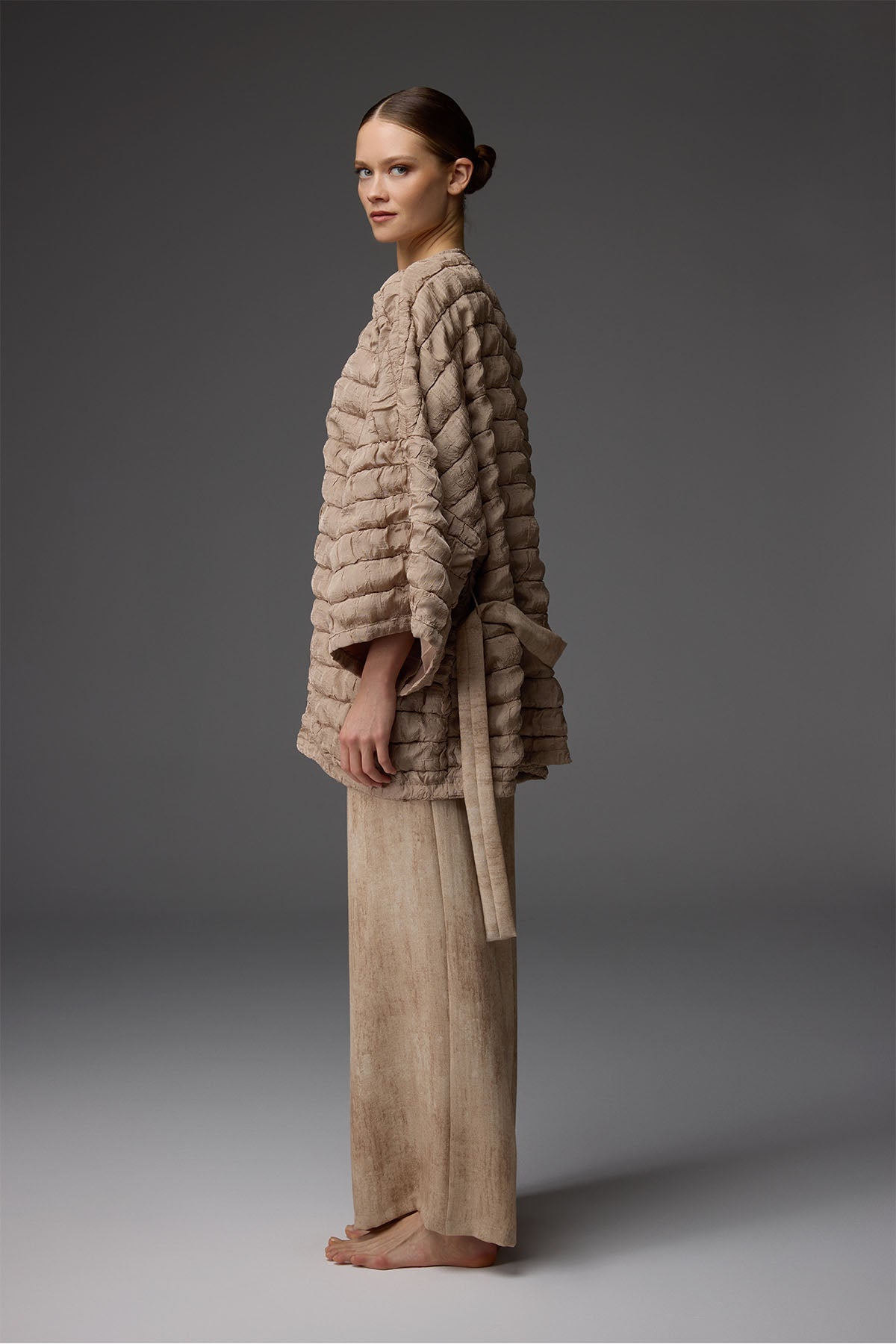 Essence de Bois Vanillé - Ensemble 3 Pcs -Tendresse texturéeet élégance poétique