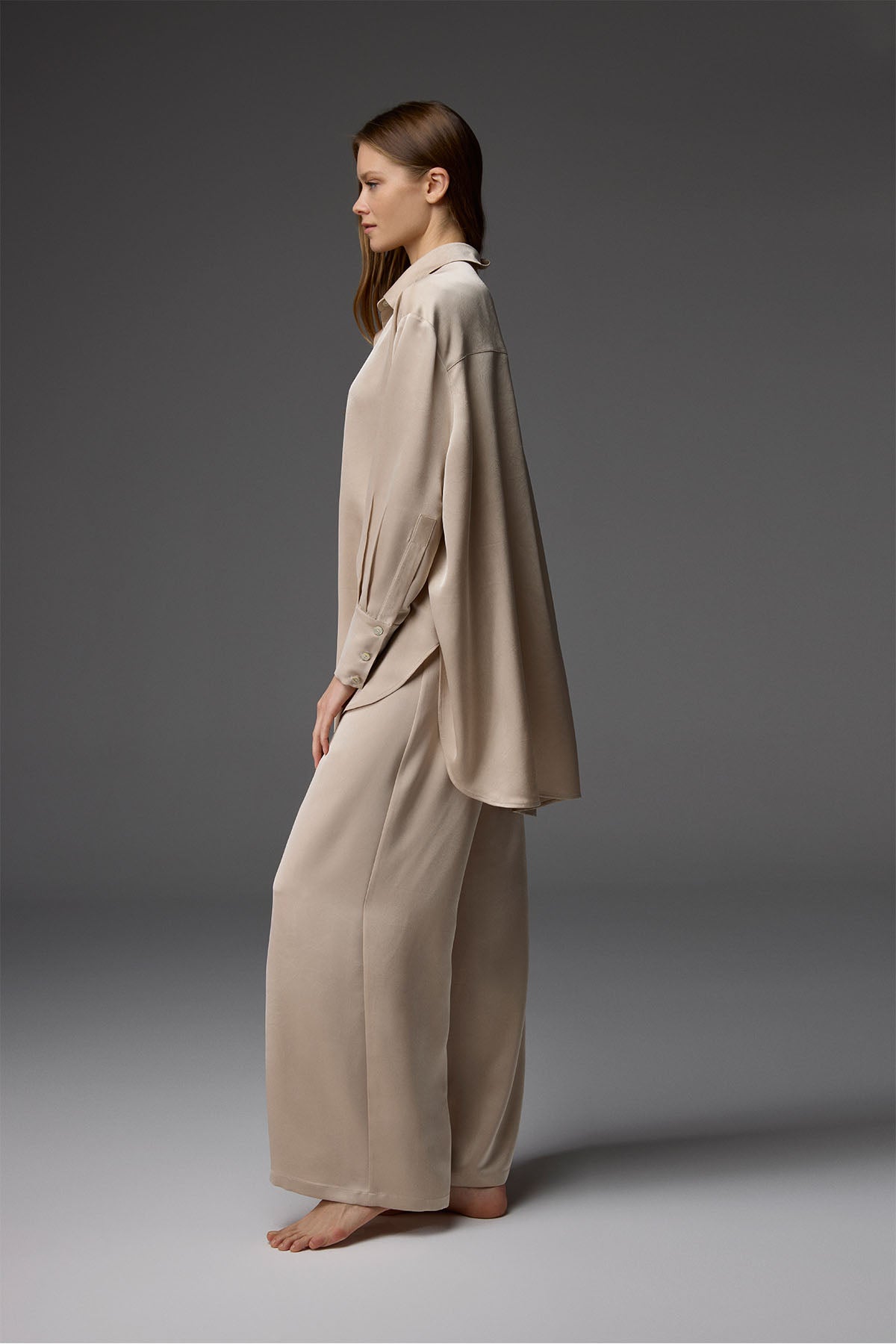 Nuage de Musc Blanc - Ensemble 2 PCs - Fluidité charnelle et délicatesse lumineuse