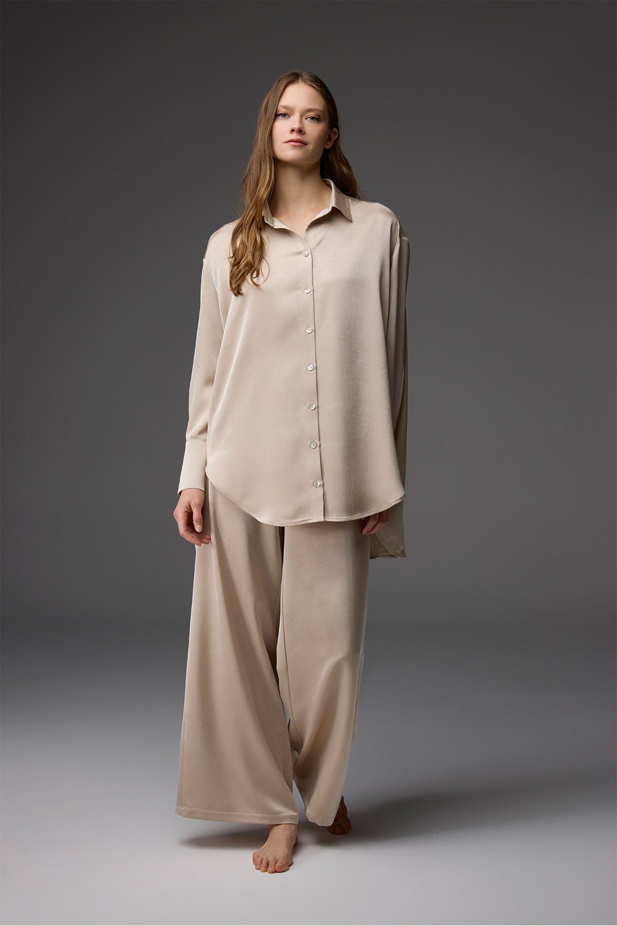 Nuage de Musc Blanc - Ensemble 2 PCs - Fluidité charnelle et délicatesse lumineuse