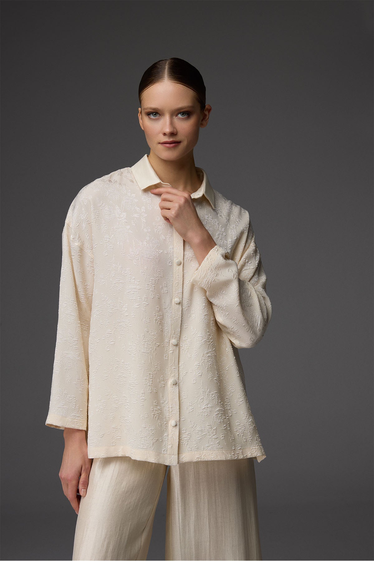 Éclat d’Ambre - Ensemble 2 Pcs - Romance nacrée et lueur vanillée