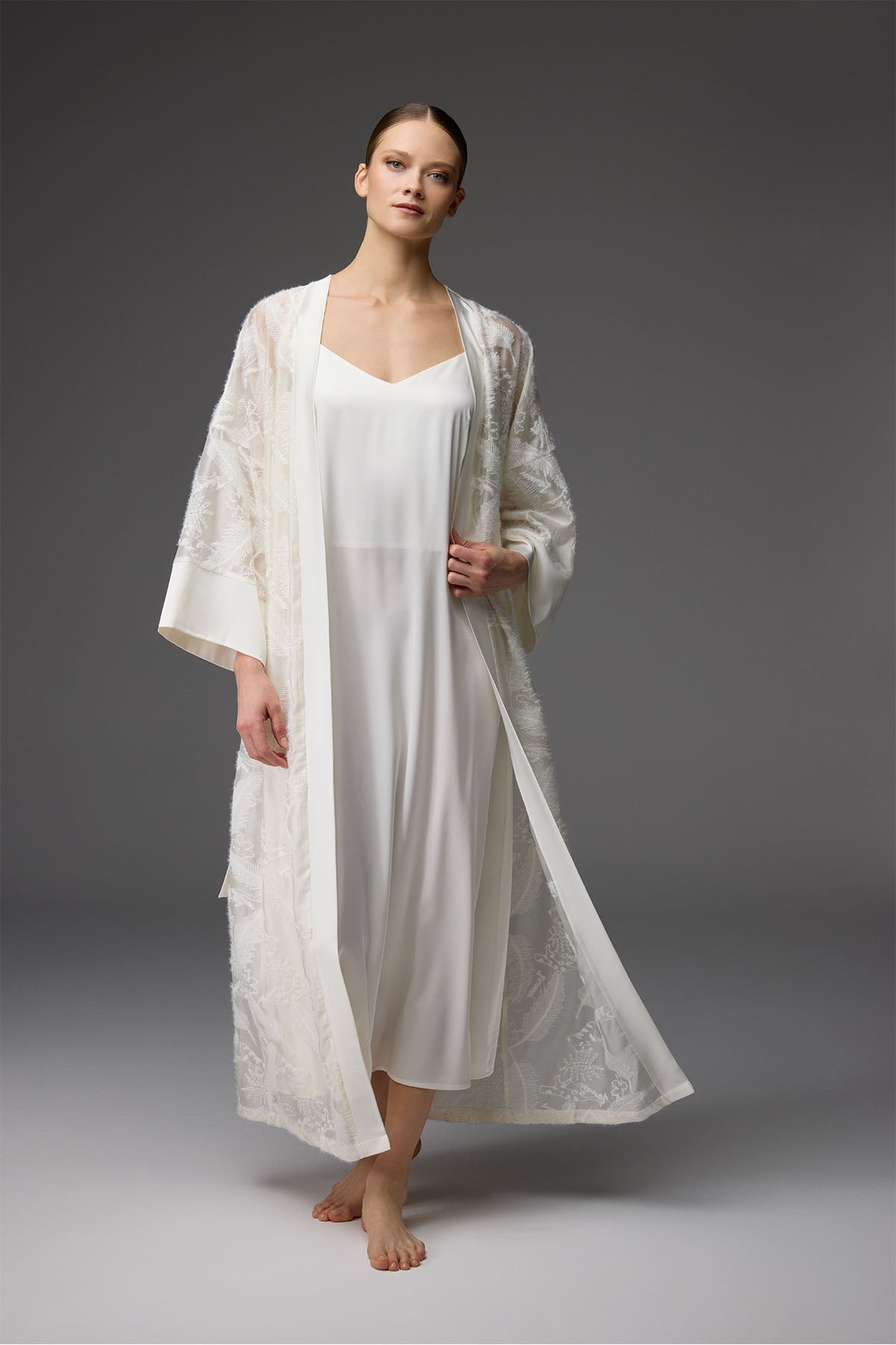 Essence Blanche de Mariée - Ensemble 6 Pcs - Luxe discret et romantisme éternel.