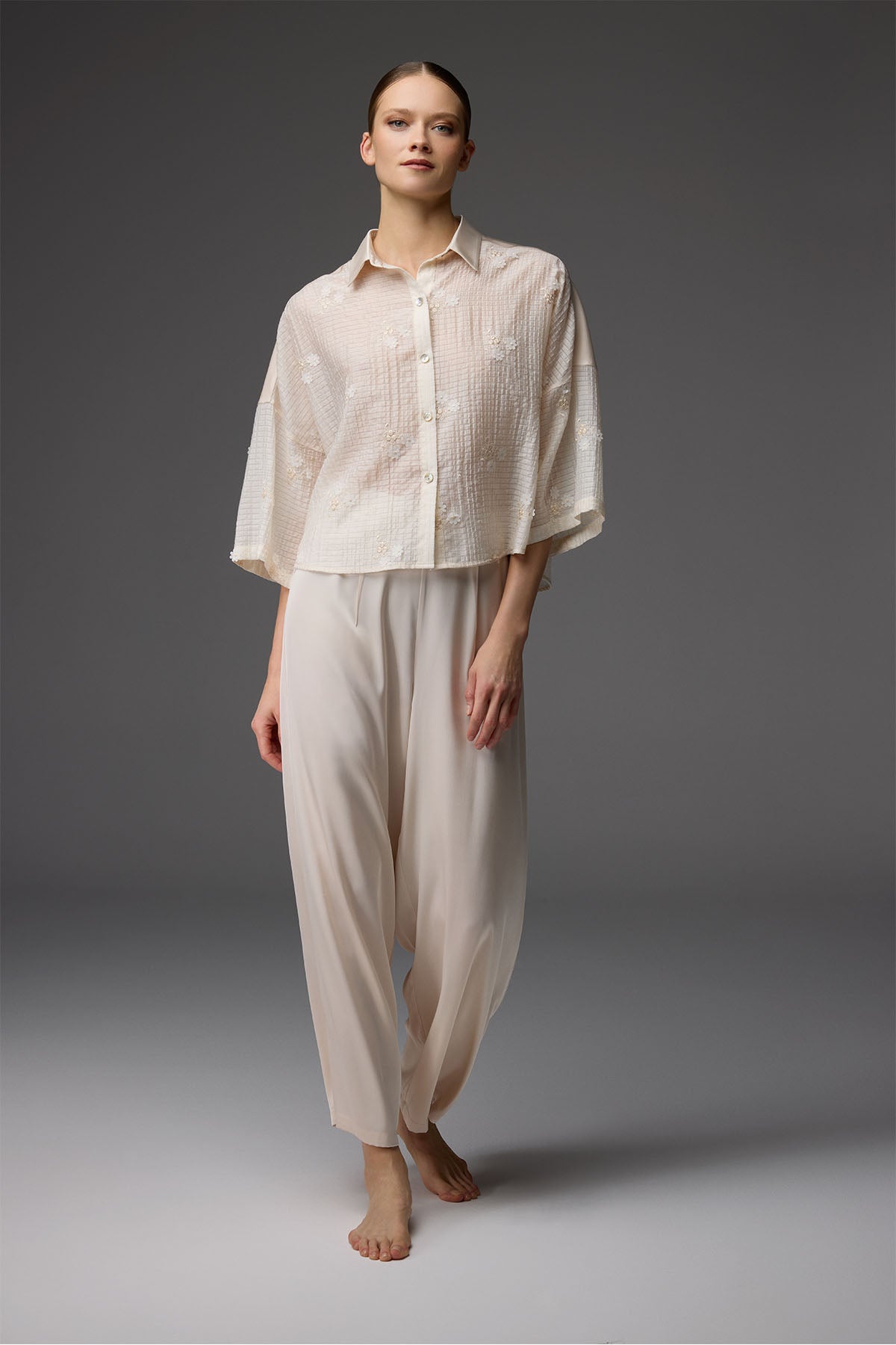 Voile de Santal Irisé - Ensemble 6 Pcs - Sobriété luxueuse et raffinement envoûtant