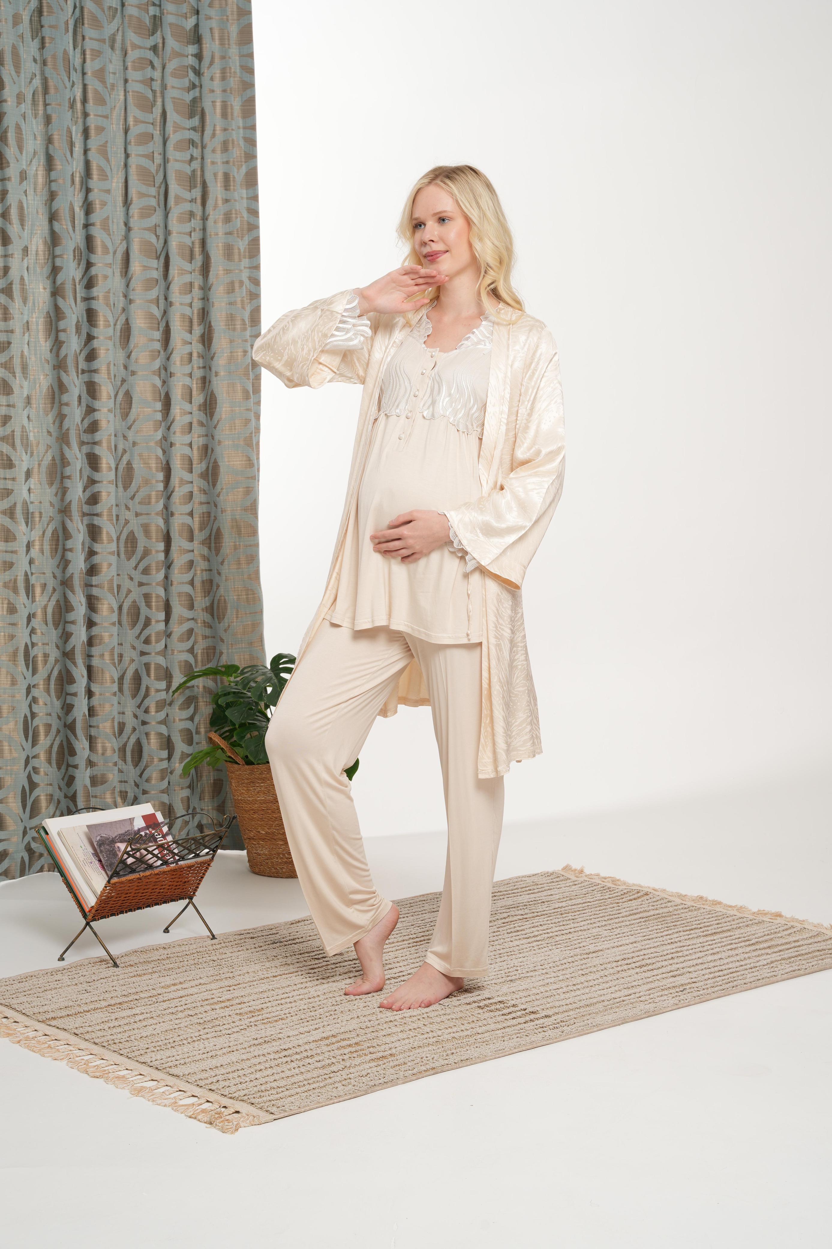 Éclat de Maman - Ensemble 3 Pcs - Élégance enveloppante et finesse intemporelle