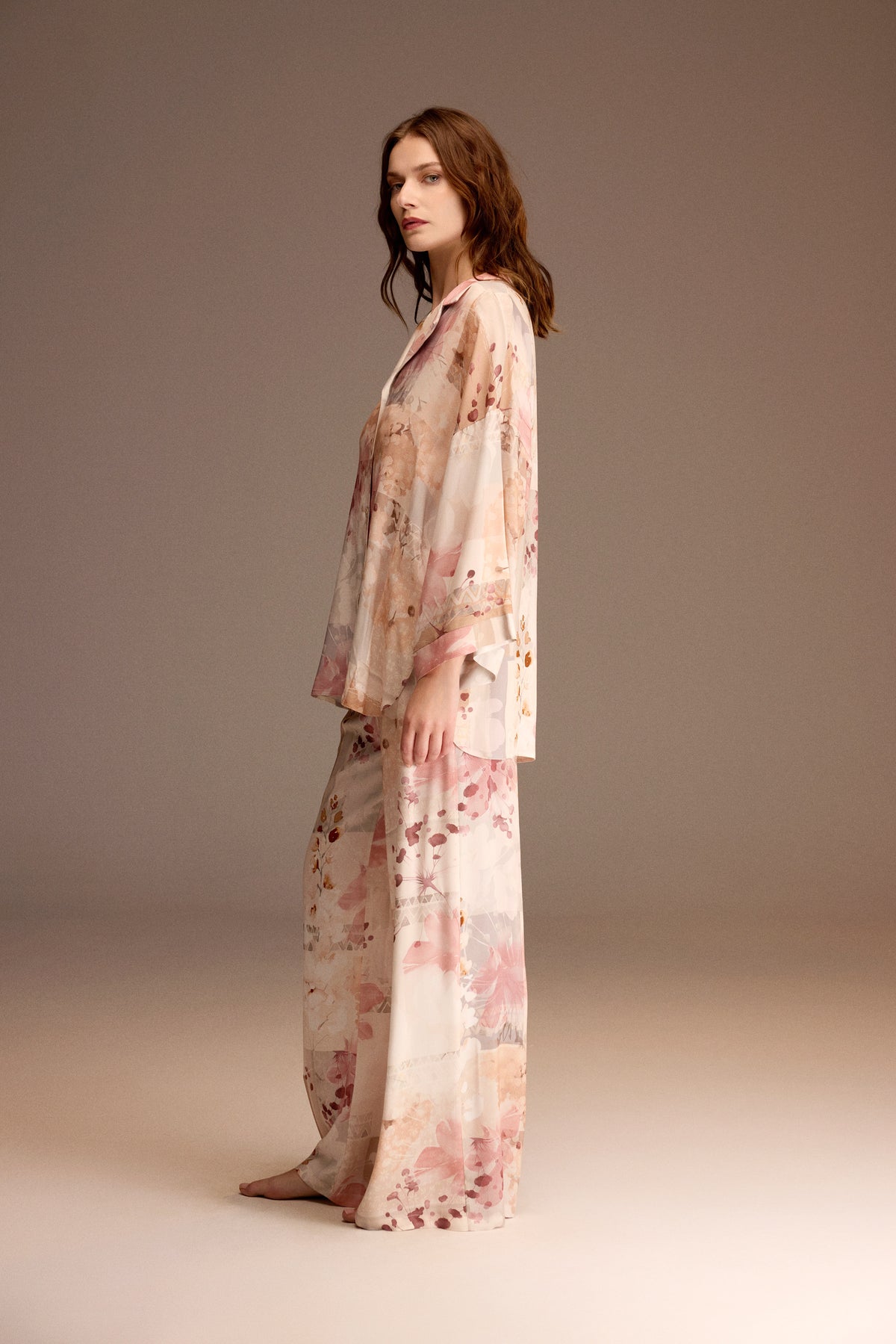 Oud Rosé - Ensemble 2 Pcs - Raffinement floral etlégèreté précieuse