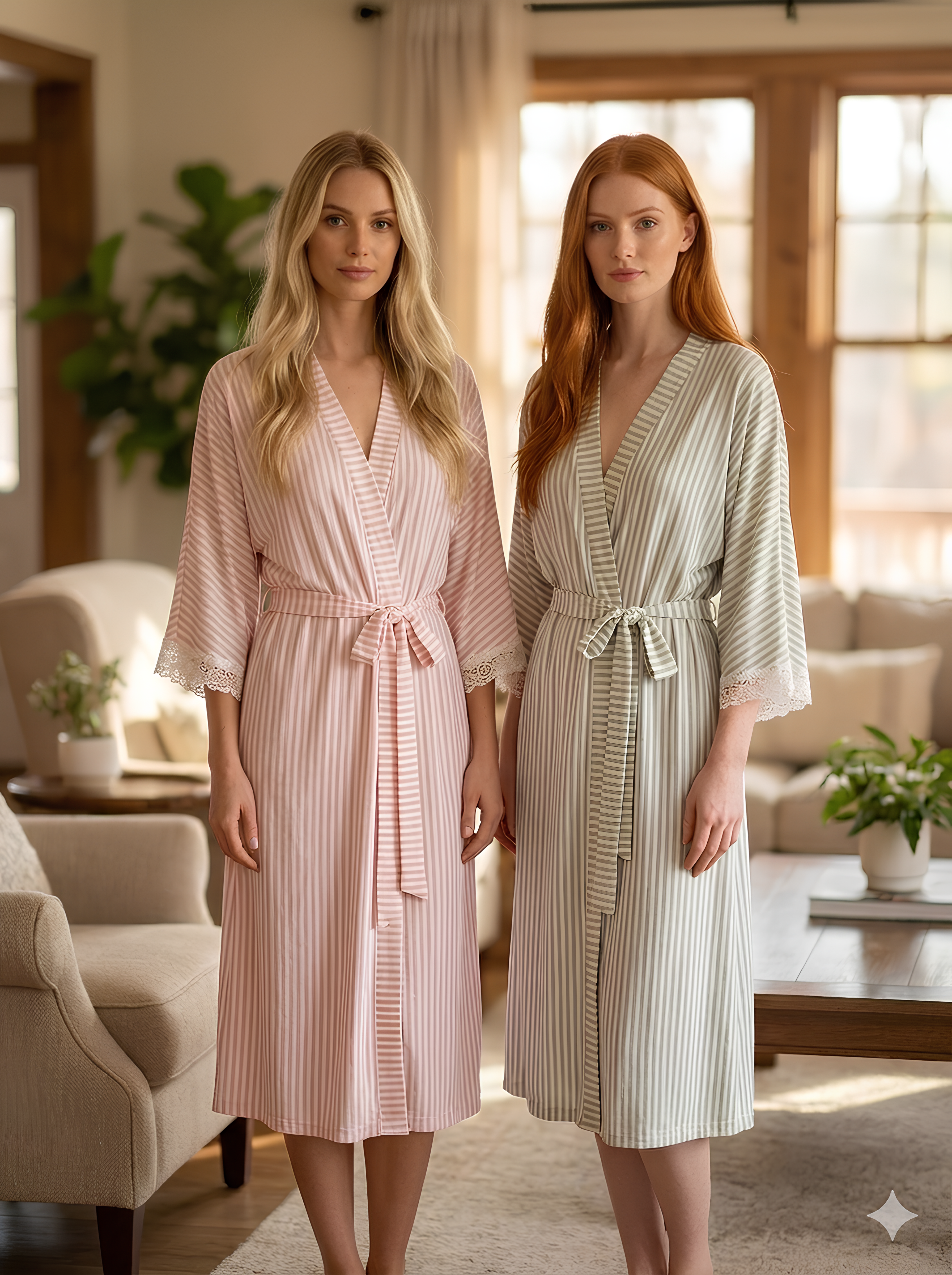 Promesse de Vie - Robe de chambre - Douceur rayonnante et confort enveloppant