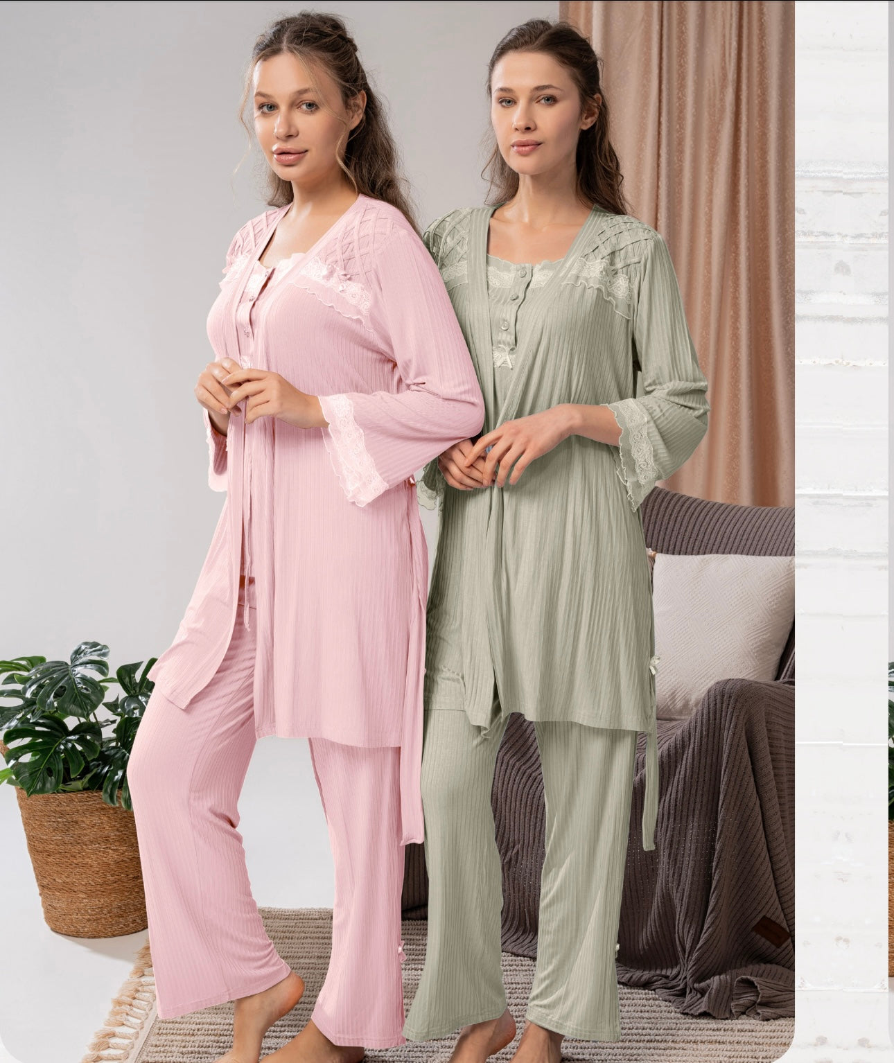 Éveil de Maman - Ensemble 4 Pcs - Caresse pure et beauté douce