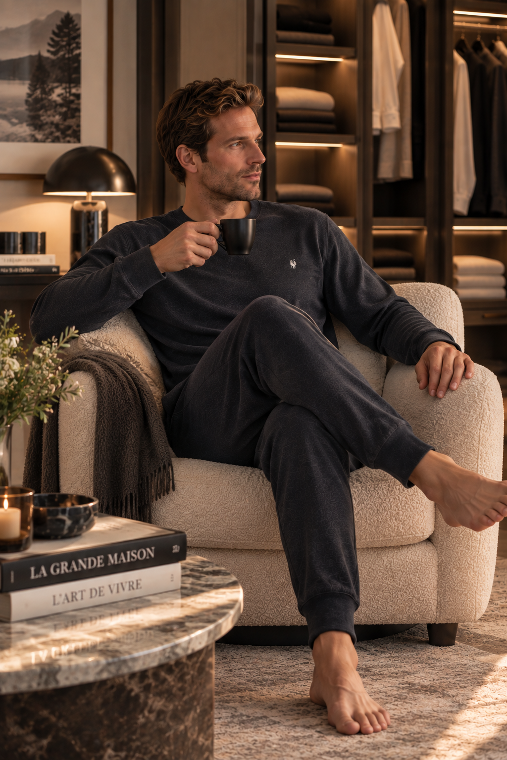 Le Vestiaire de Nuit - Ensemble 2 Pcs - Sobriété profonde et confort premium
