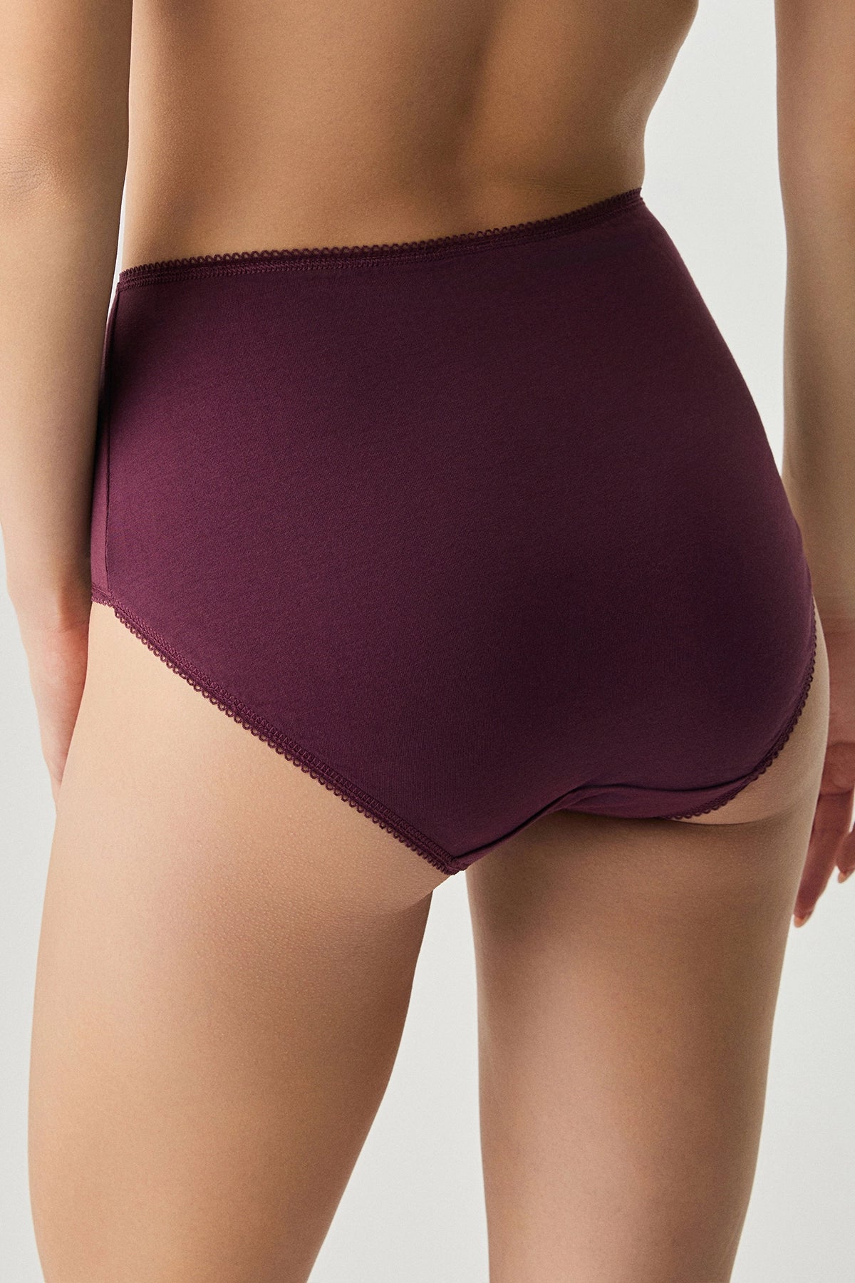 Caresse de Coton - Set de 5 culottes hautes - Douceur enveloppante et confort absolu