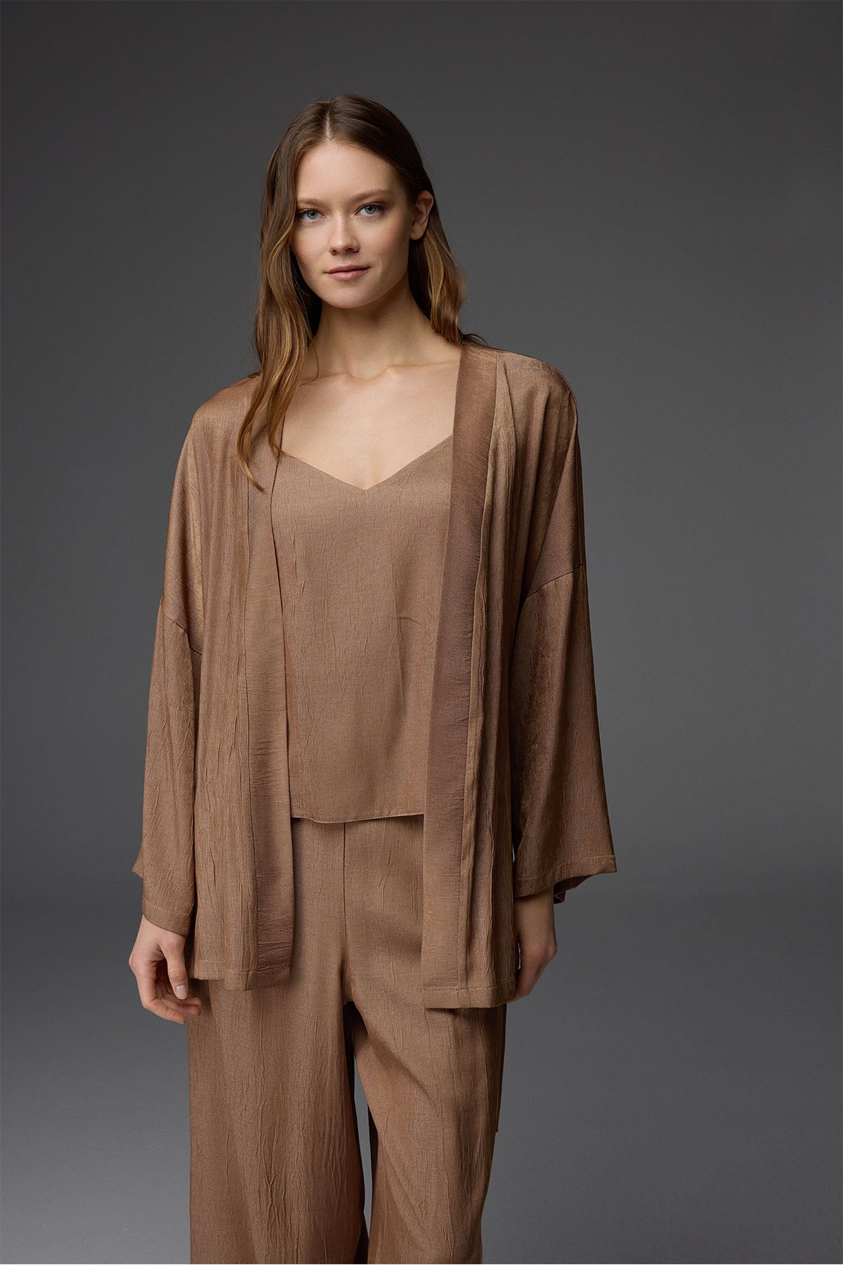 Accord Ambre Soyeux - Ensemble 3 Pcs - Raffinement velouté et allure épurée