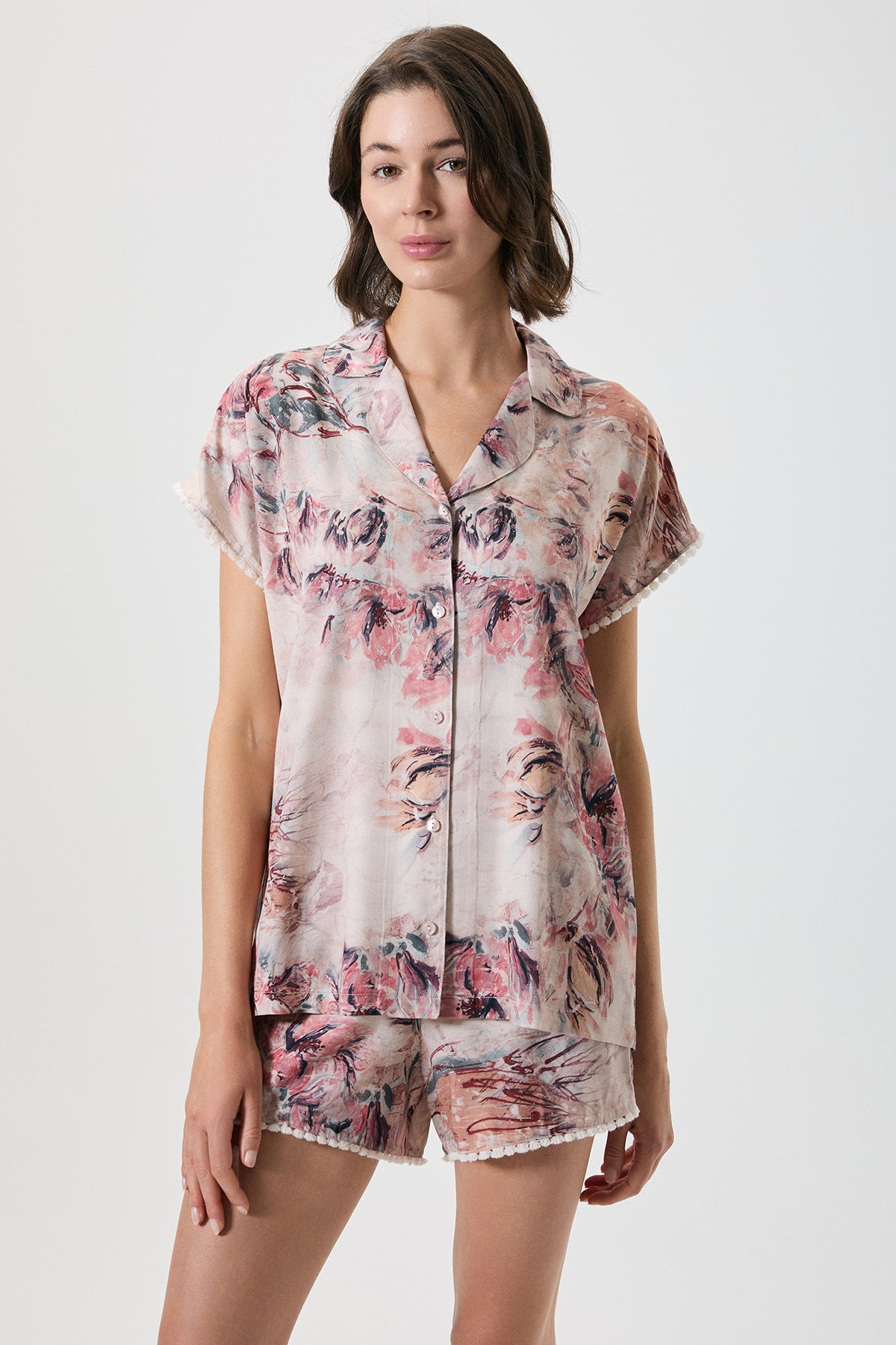 Pétale d’Aube - Ensemble 2 Pcs - Poésie florale et douceur poudrée