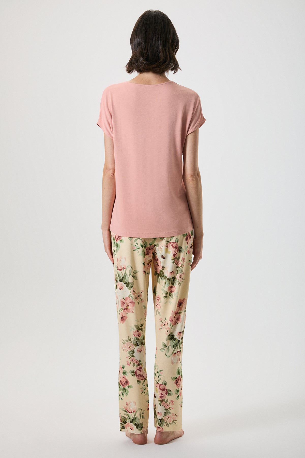 Éveil Rosé - Ensemble 2 Pcs - Douceur matinale et fraîcheur florale