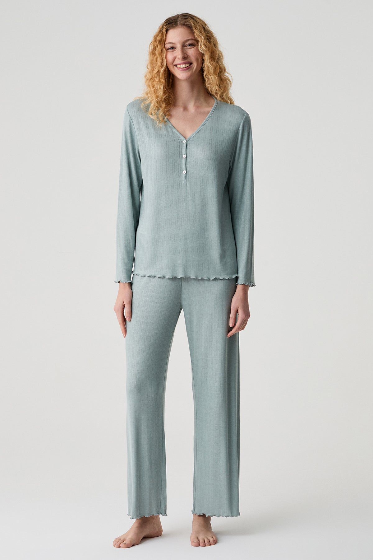 La Loggia de Céladon - Ensemble 2 Pcs - Douceur aérienne et féminité sereine