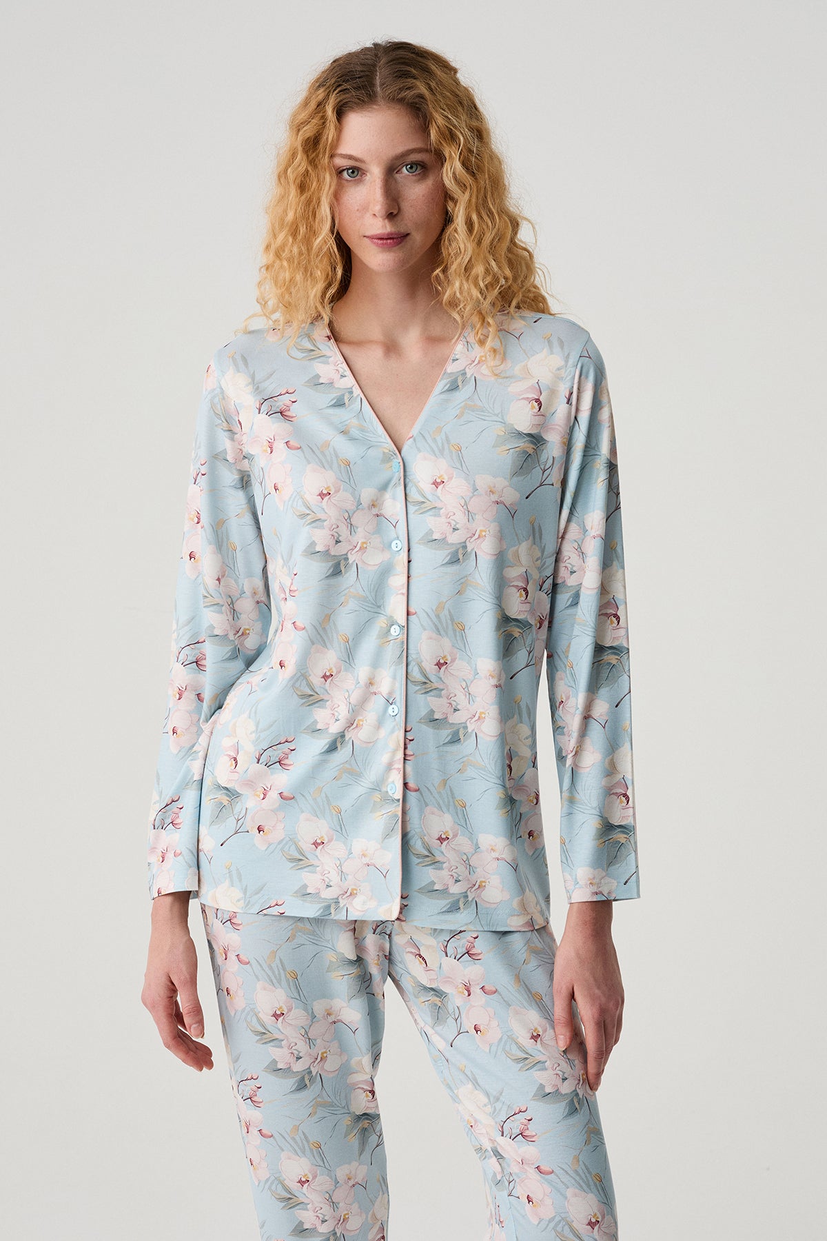 La Terrasse d’Azur- Ensemble 2 Pcs - Fraîcheur florale et douceur romantique