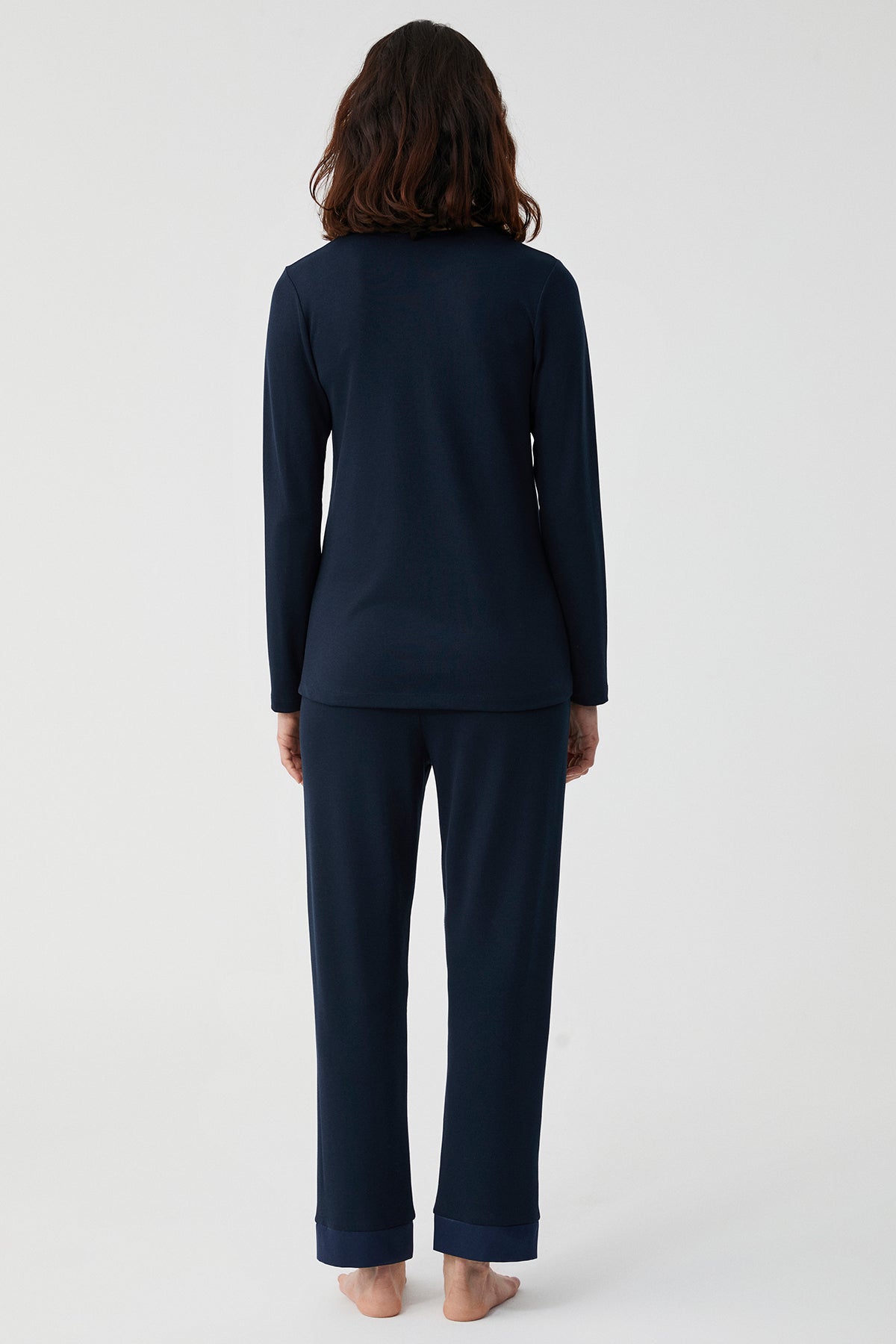 Tulipe Saphir - Pyjama 2 Pcs - Raffinément sobre et modernité intemporelle