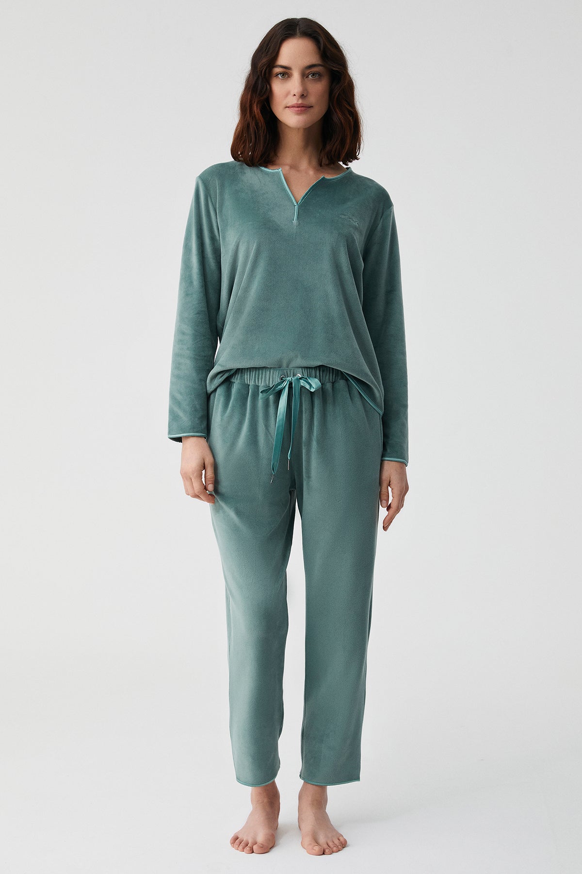 Émeraude de Lierre - Ensemble 2 PCs - Légèreté enveloppante et harmonie poétique