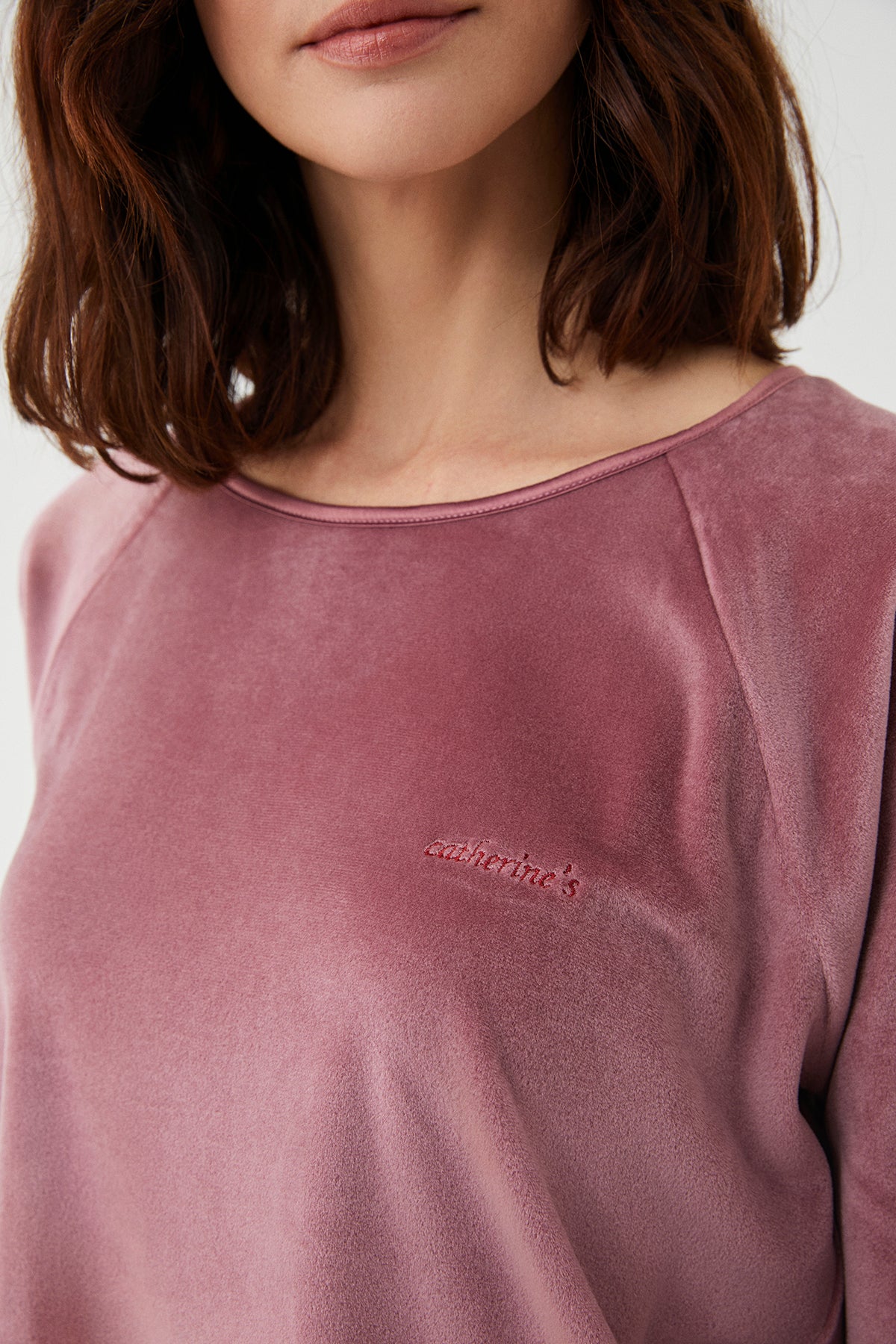 Dahlia Velours Rosé – Ensemble 2 Pcs - Doux chaleureux et raffiné confortable