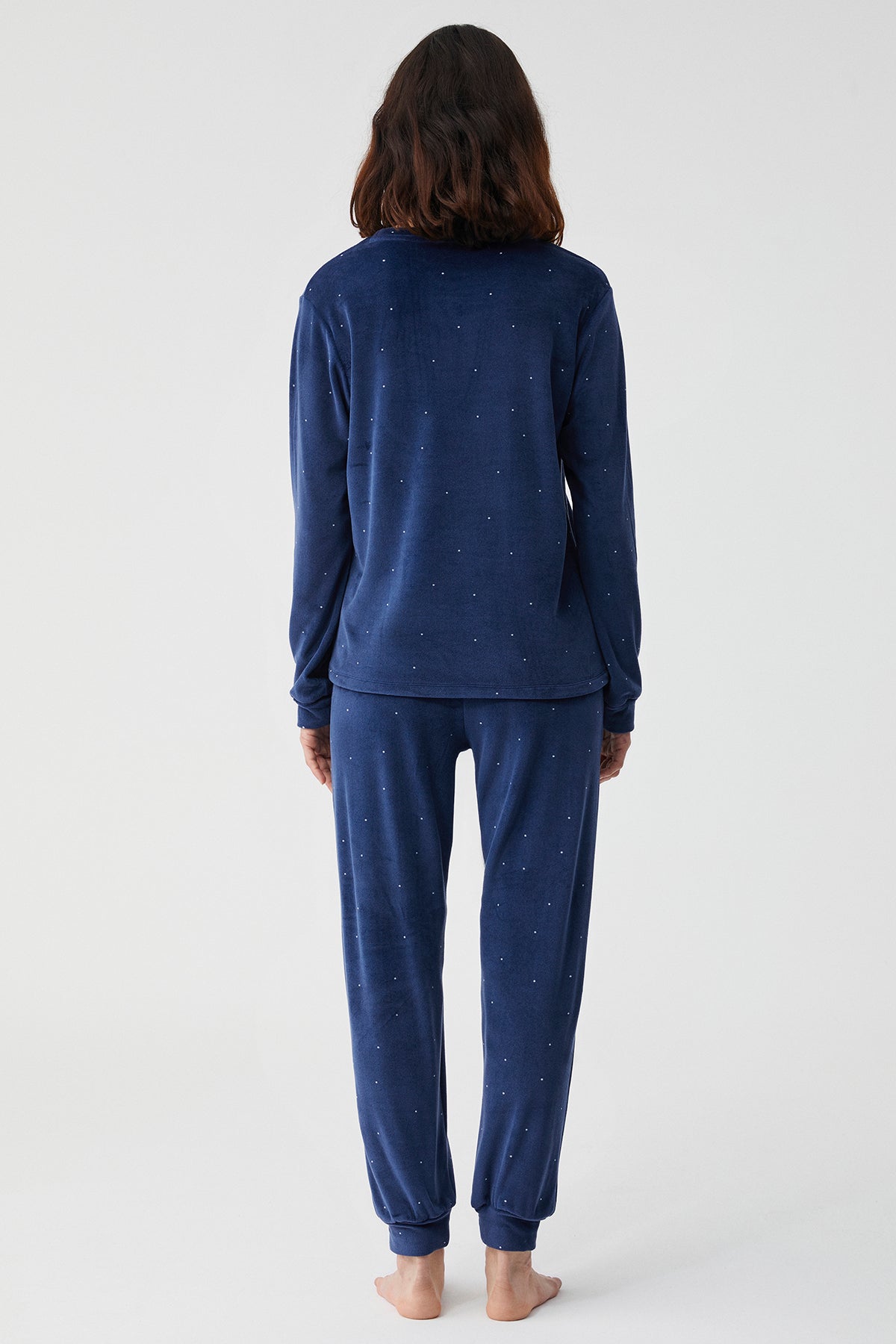 Étoile de Myosotis - Ensemble 2 Pcs - Élégance veloutée et confort constellé