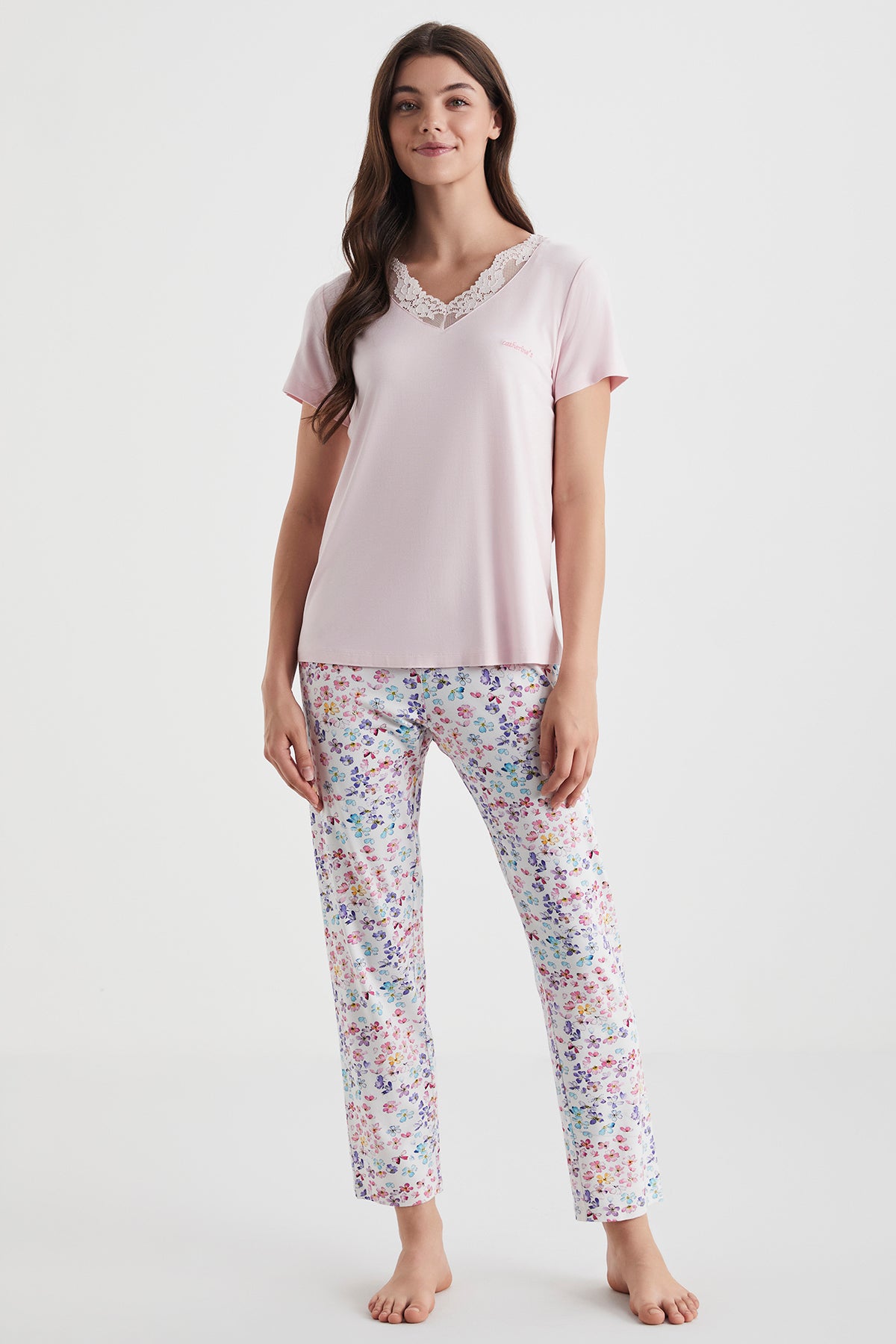 Douce Mélodie - Ensemble 2 Pcs - Éclat pastel et poésie des fleurs