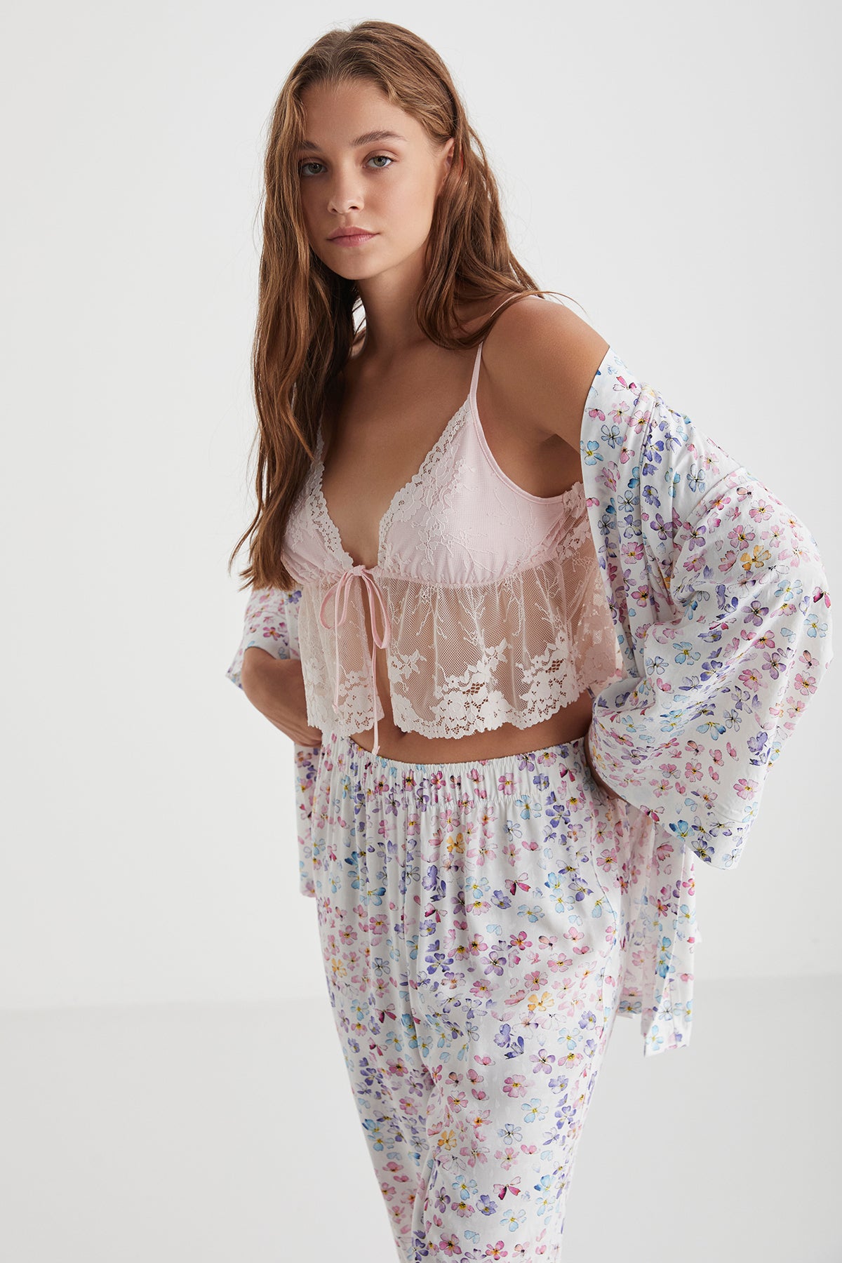 Pétale de Douceur - Ensemble 3 Pcs - Romantisme délicat et modernité subtile