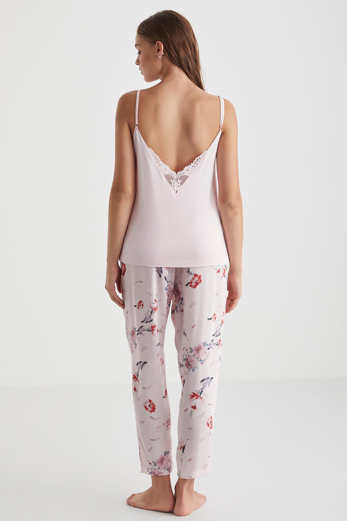 Fraîche Élégance – Ensemble 3 pcs en fleurs - Poésie douce et raffinement poudré