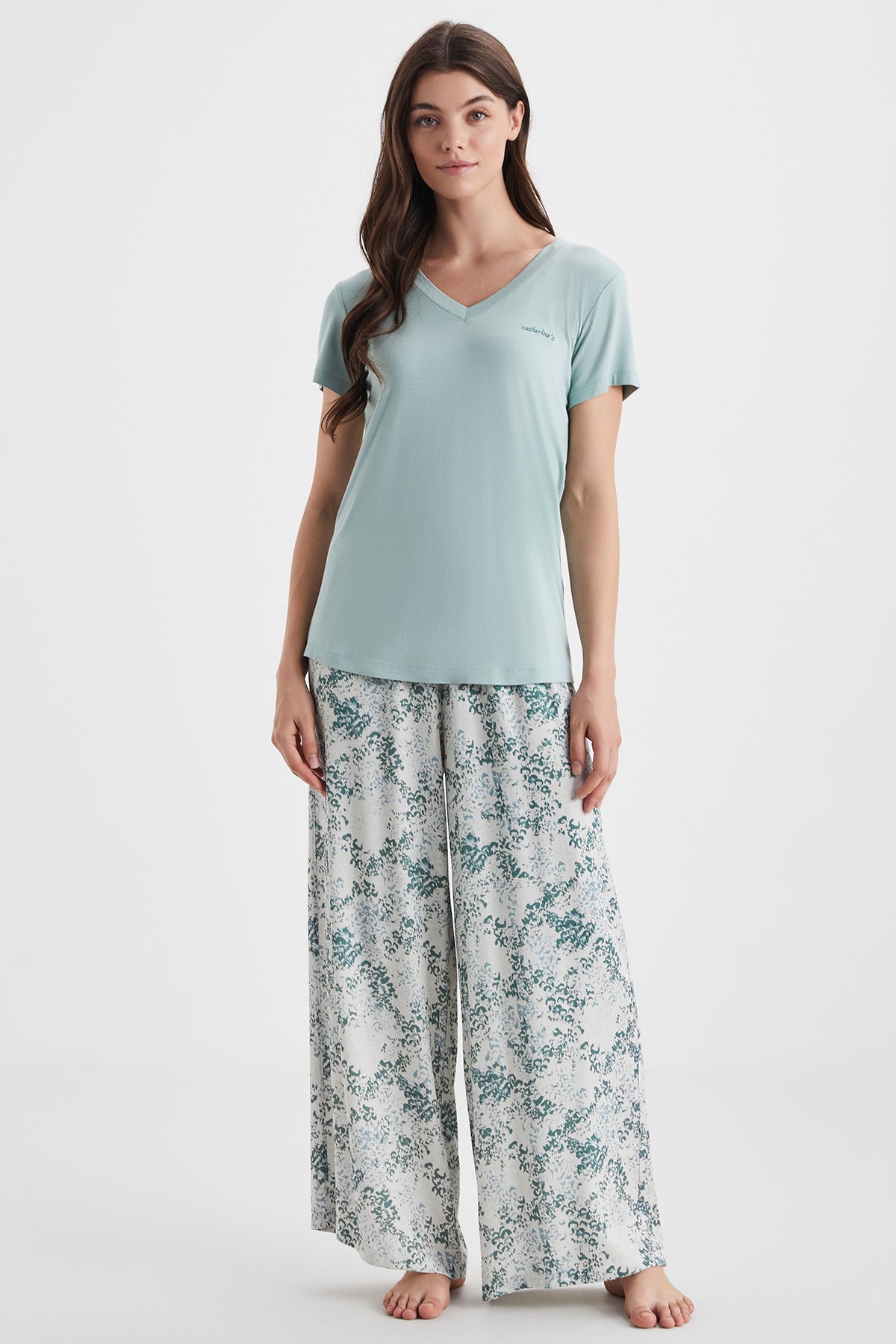 Douceur Florale - Ensemble 3 Pcs- Élégance douce et féminité paisible