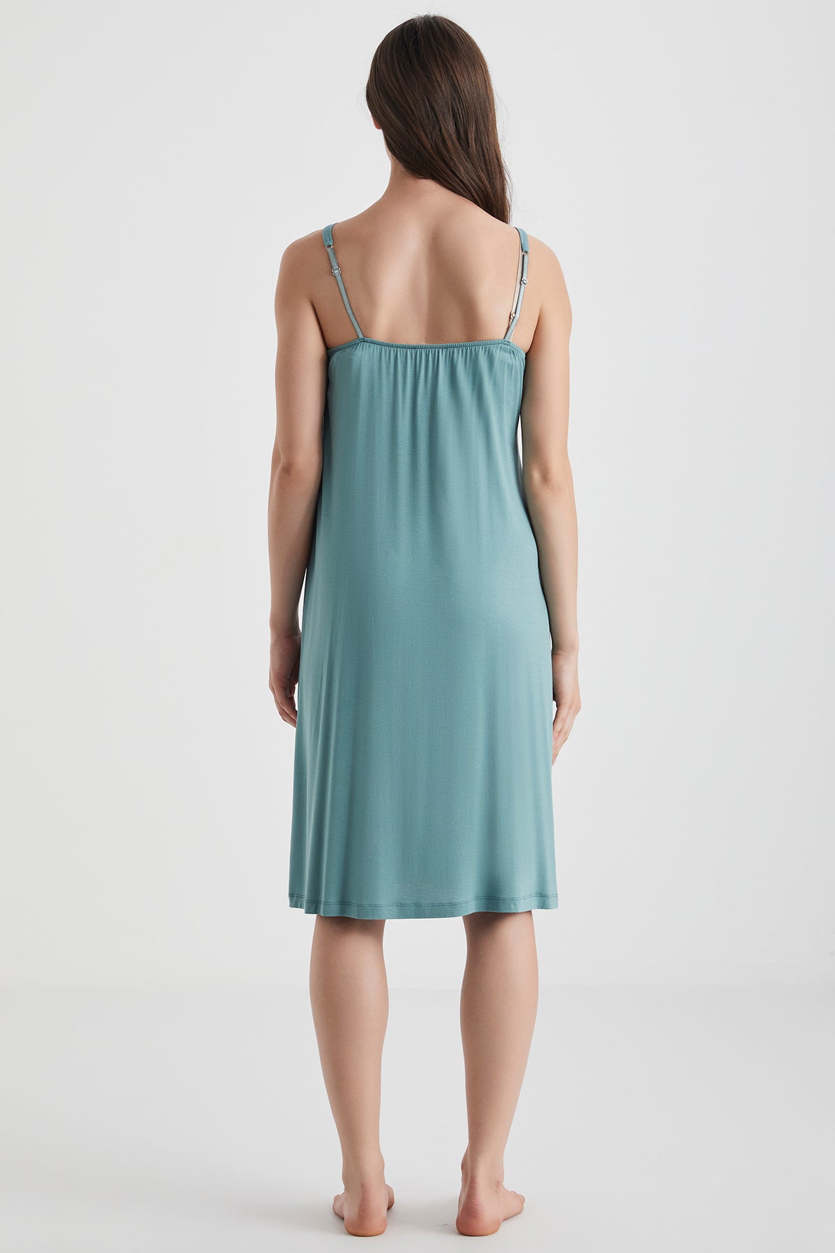 Douceur Émeraude - Nuisette maternité - Féminité douce et fraîcheur légère