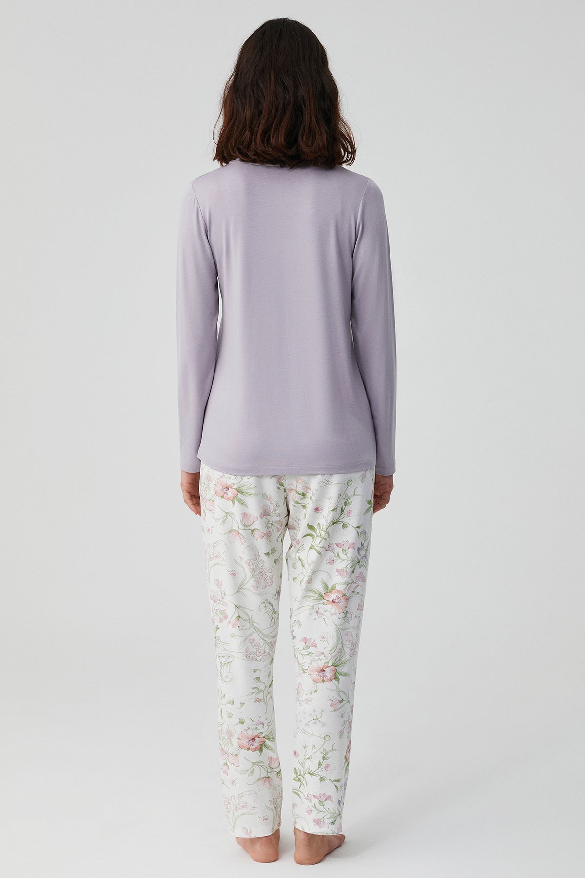 Violette Enchantée - Ensemble 2 Pcs - Romantique floral et tendre poétique