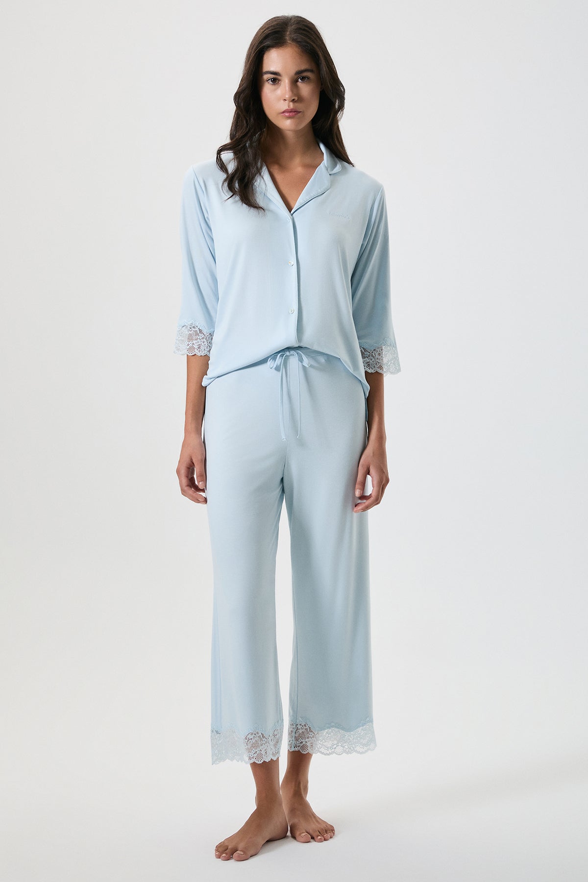 Voile Matinal - Ensemble 2 Pcs - Fraîcheur lumineuse et élégance délicate