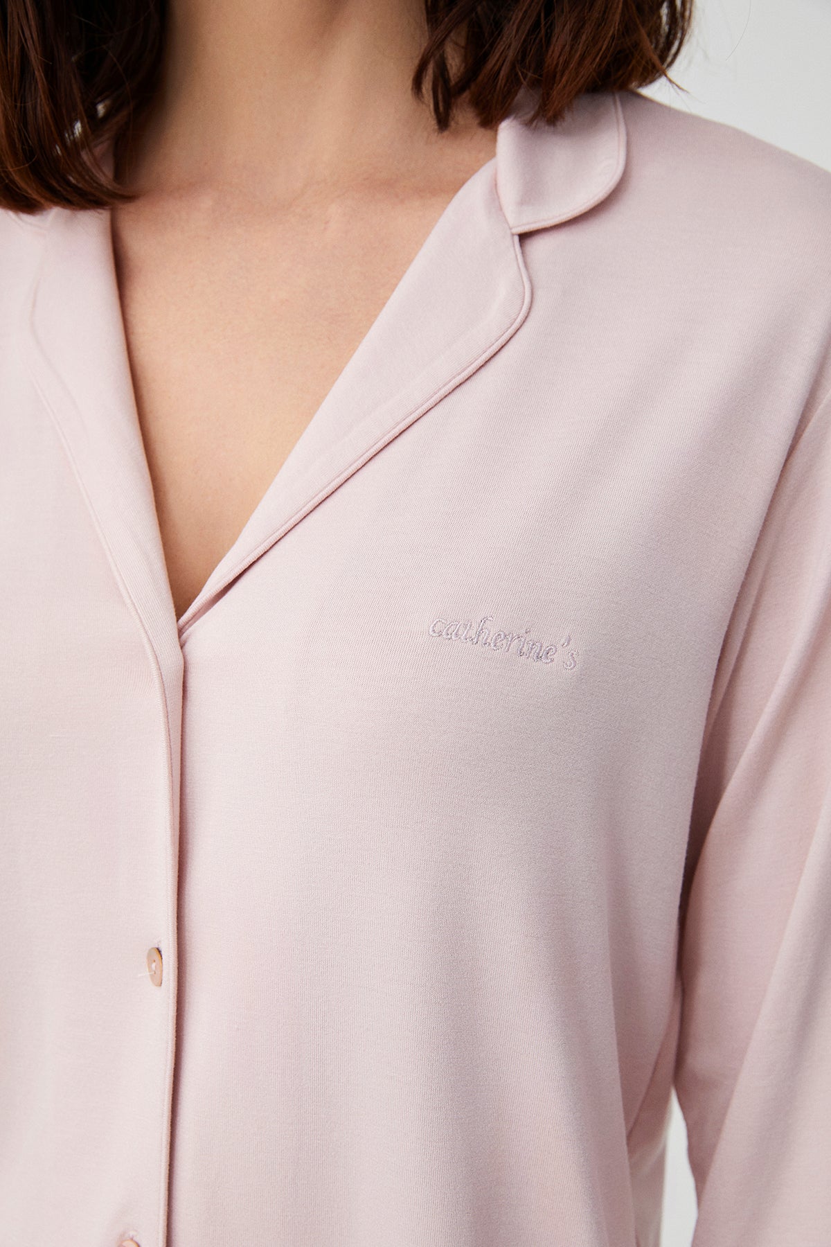 Rose Poudrée - Pyjama 2 Pcs - Douceur enveloppante et élégance poudrée