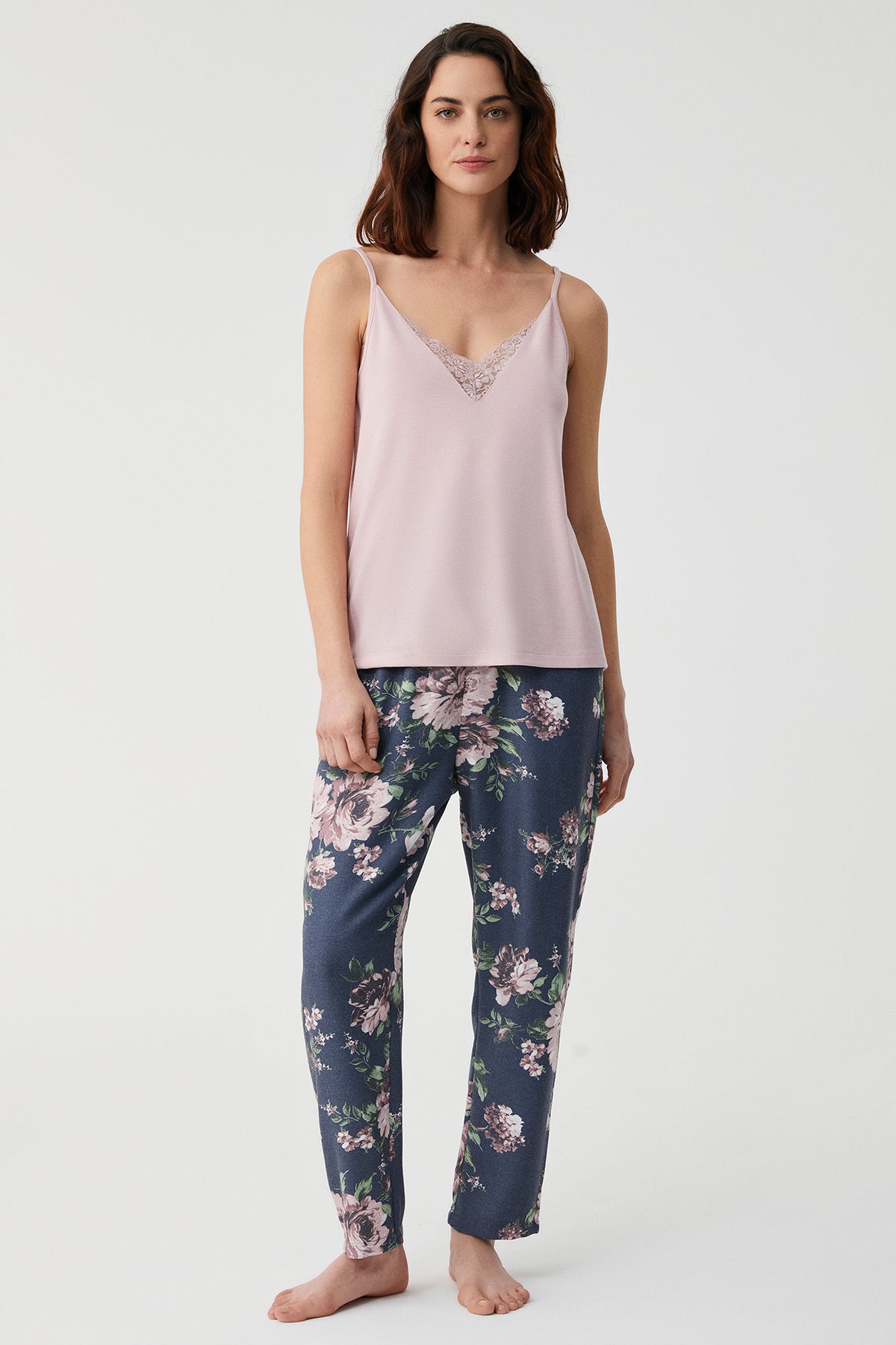 Pivoine Rosée – Ensemble 3 Pcs - Délicatesse florale et raffinement velouté