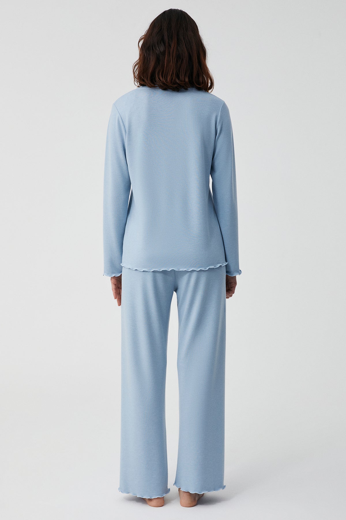 Bleu de Lune - Ensemble 2 Pcs - Élégance paisible et délicatesse enveloppante