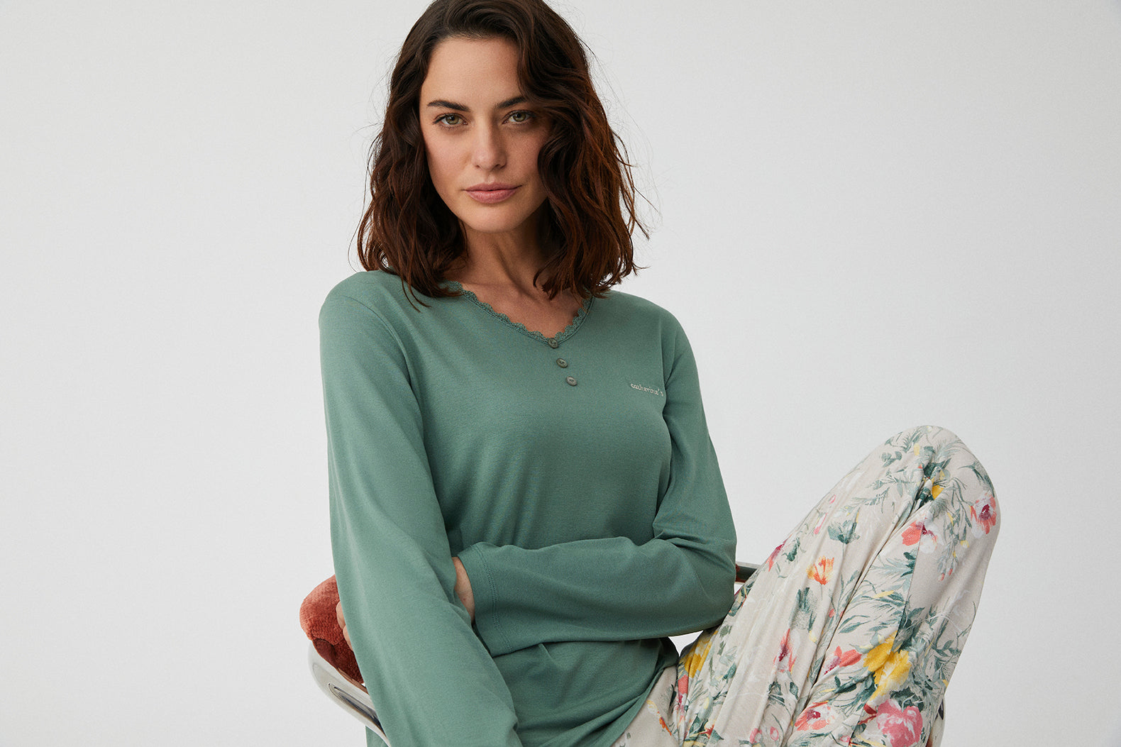 Églantine du Matin- Ensemble 2 Pcs- Fraîcheur tendre et sérénité en fleurs