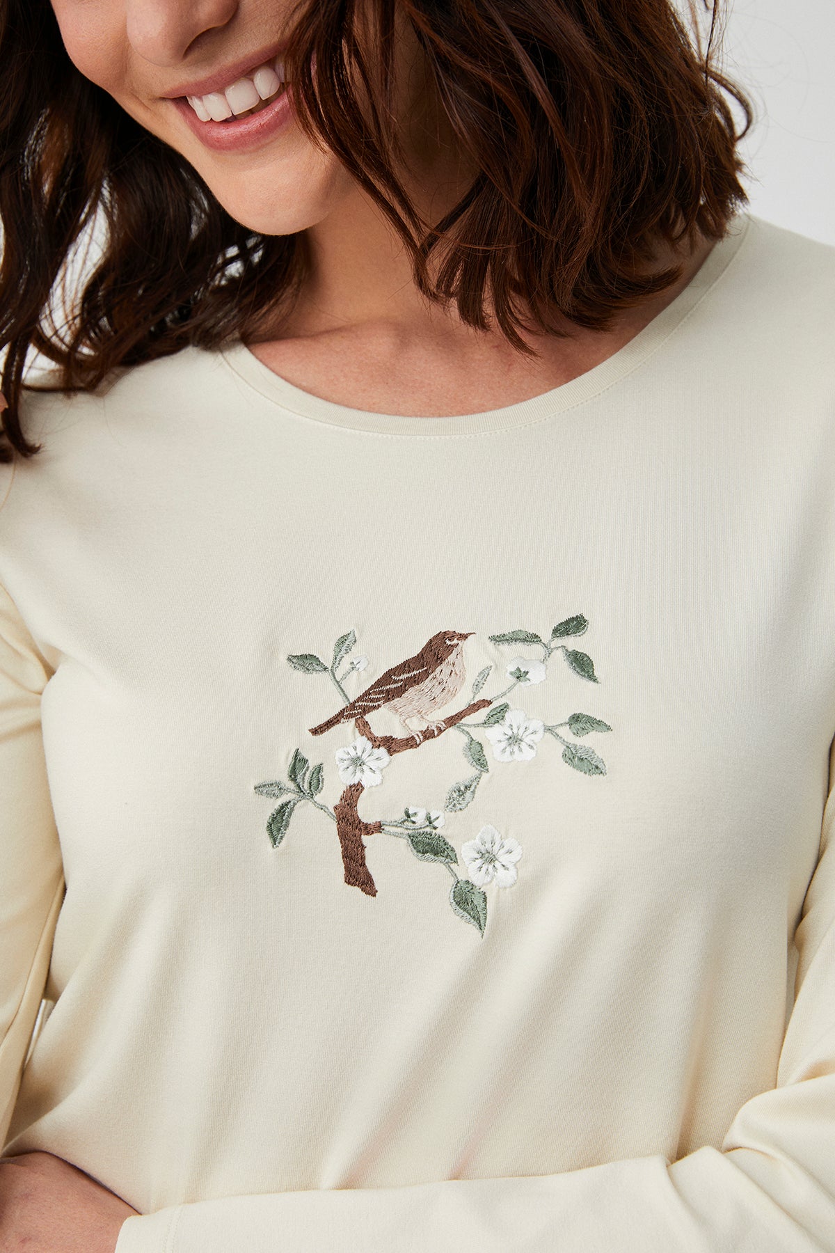 Jasmin d’Aube - Pyjama 2 Pcs - Pureté raffinée et délicatesse florale