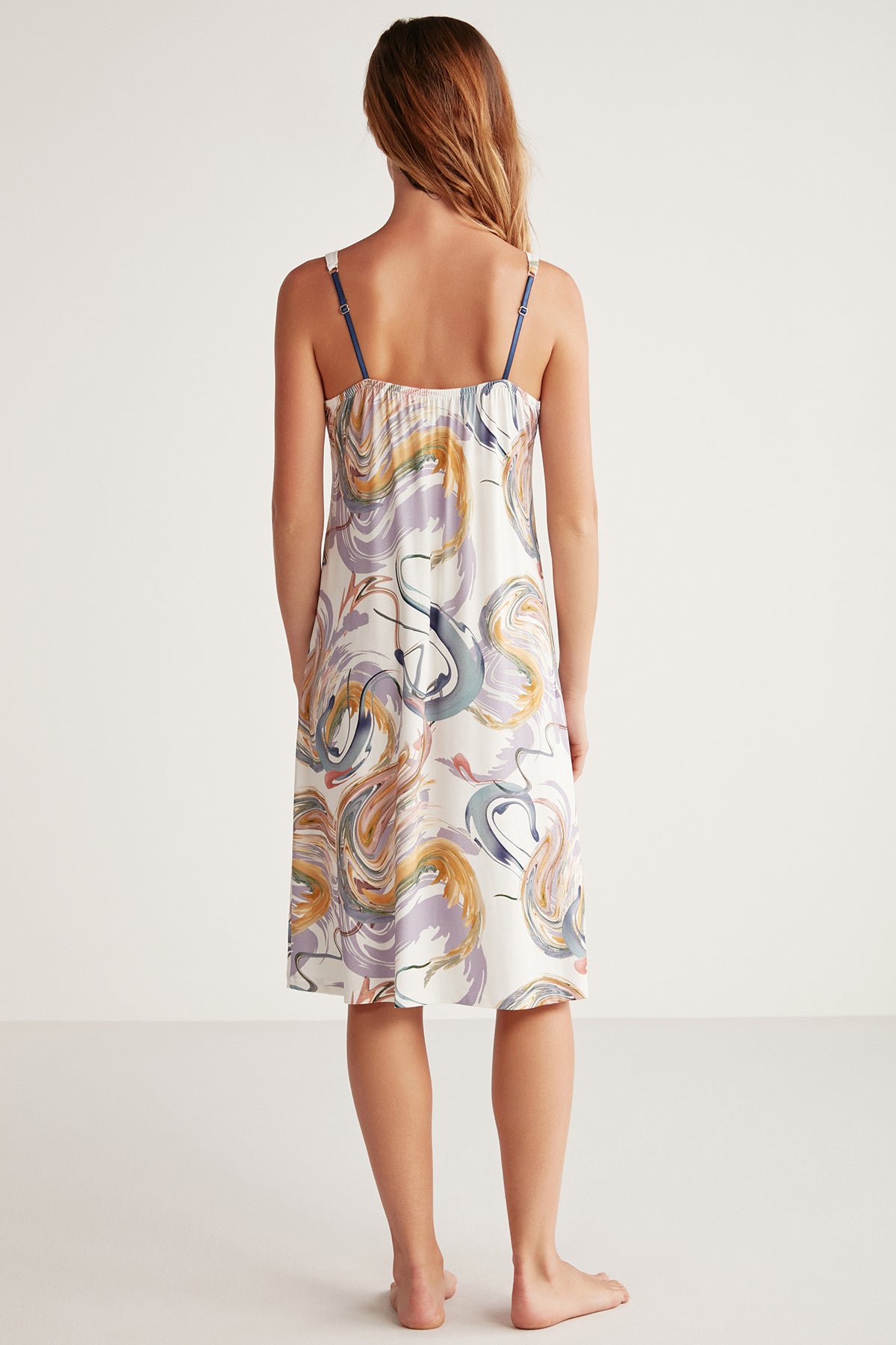 Nuisette maternité imprimée