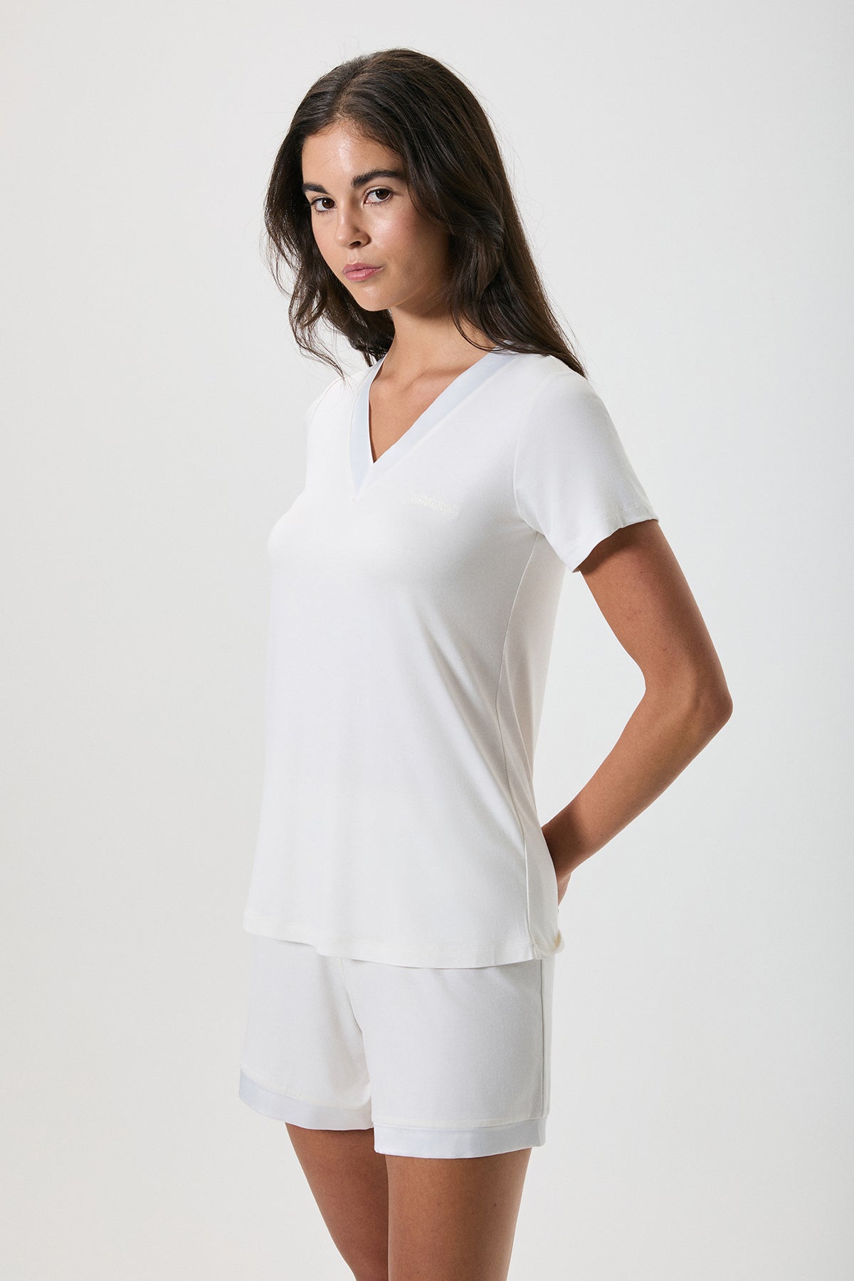 Lumière de Perle - - Ensemble 2 Pcs - Douceur radieuse et confort enveloppant 2734 blanc