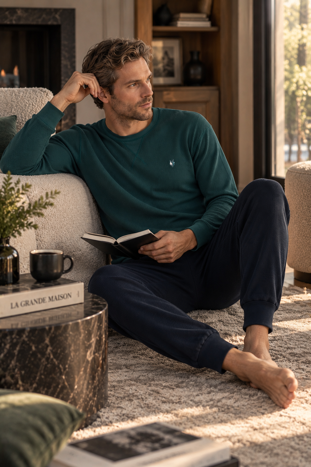 L’Heure Marine - Ensemble 2 Pcs Homme - Profondeur élégante et sobriété contemporaine · confort premium