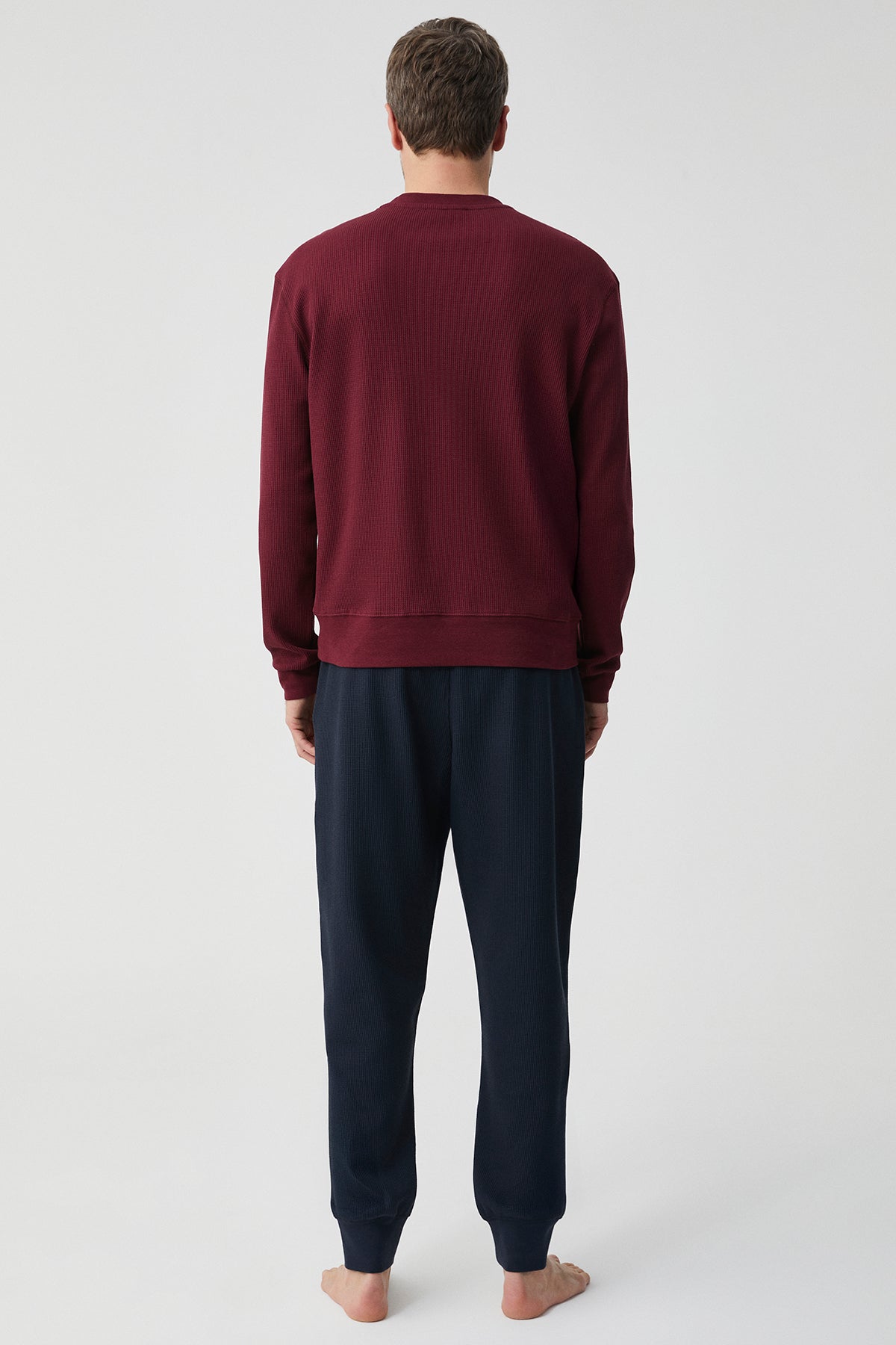 Lueur Grenat - Pyjama 2 Pcs - Élégance sobre et intensité raffinée