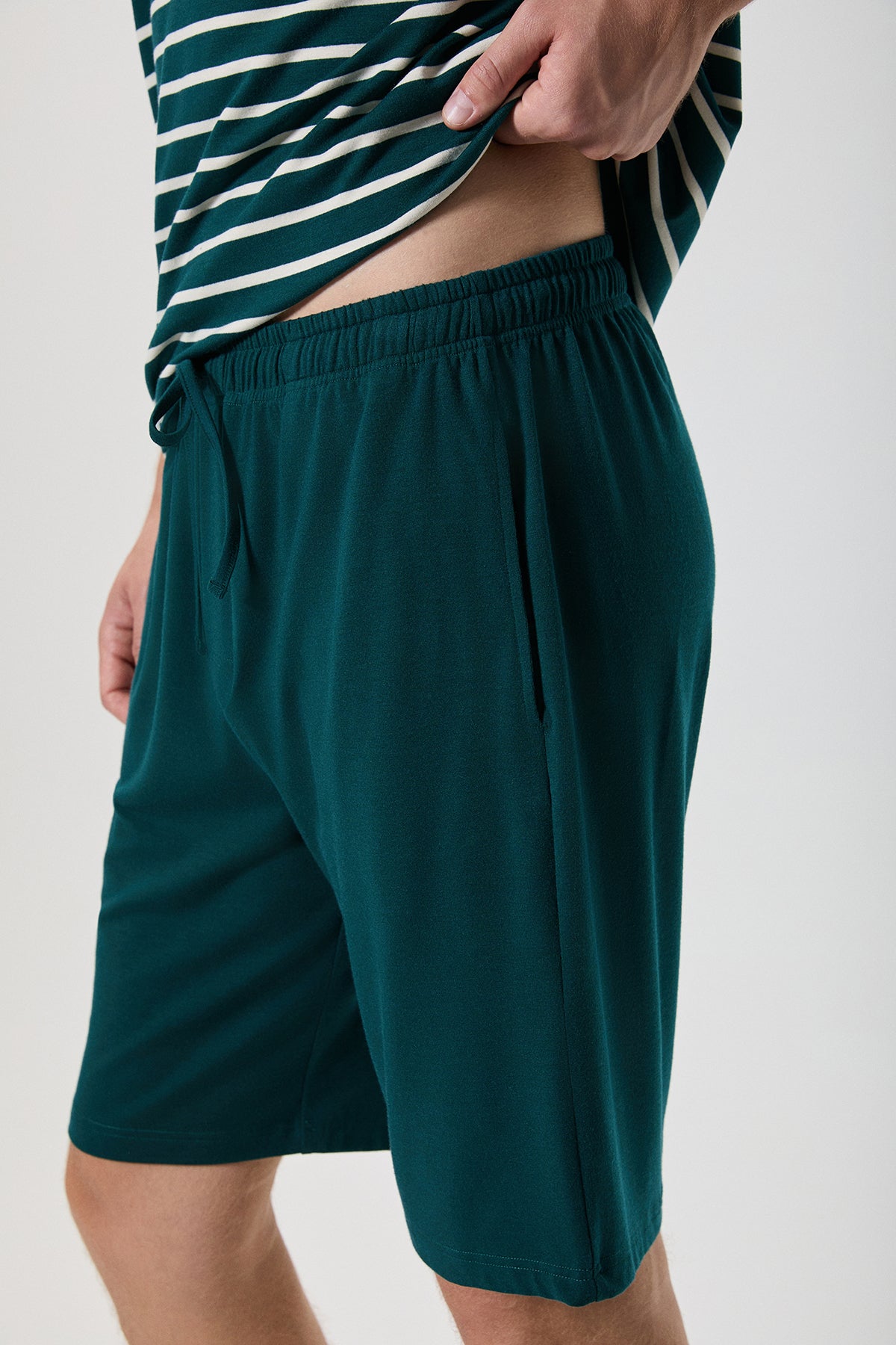 Éveil Vert Coton - Ensemble 2 Pcs - Fraîcheur apaisante et confort naturel