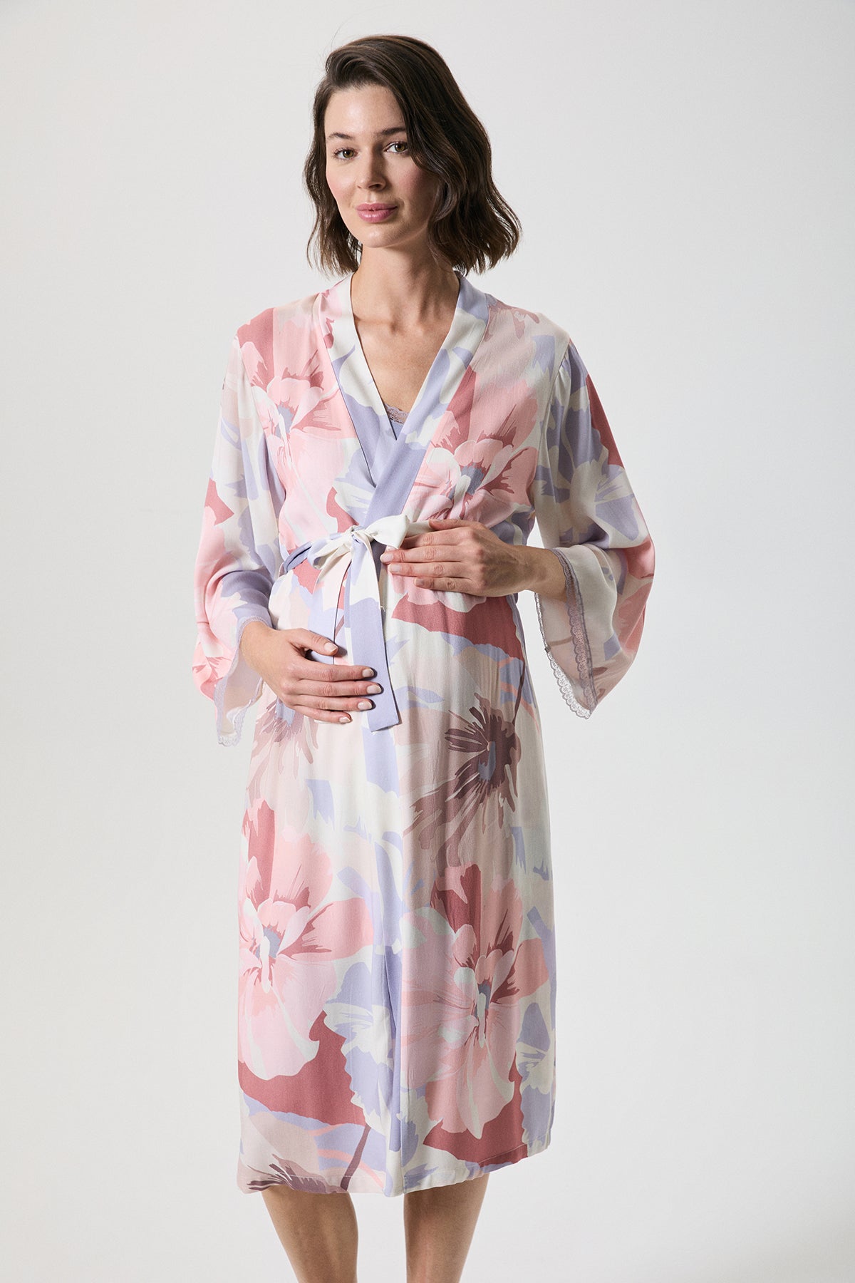 Berceau de Pétales - Robe de chambre - Harmonie florale et fraîcheur apaisante