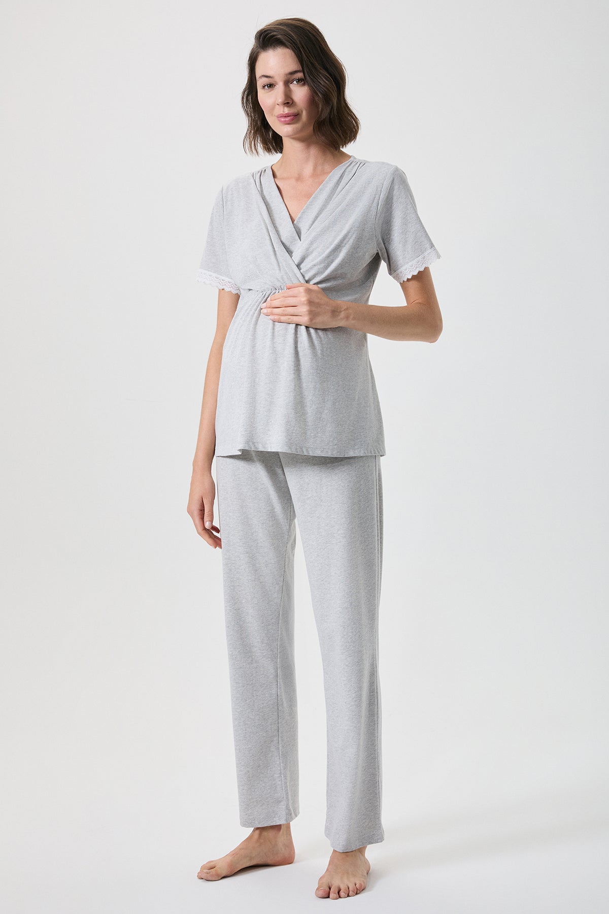 Murmure de Maman – Pyjama 2 Pcs - Douceur Confidente et Présence Apaisante