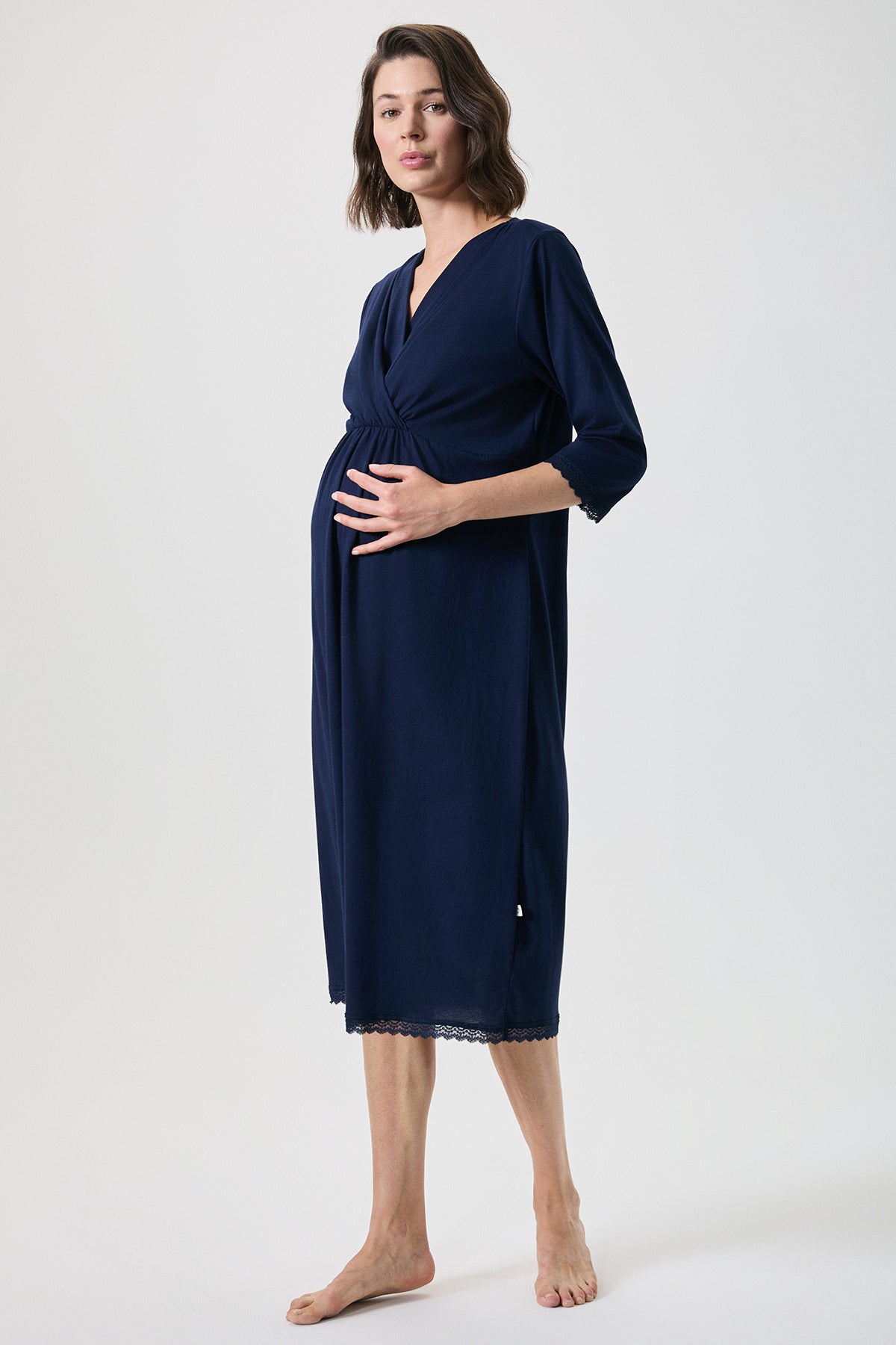 Souffle Maternel - Robe de maternité & d' allaitement - Douceur enveloppante et Tendresse Maternelle