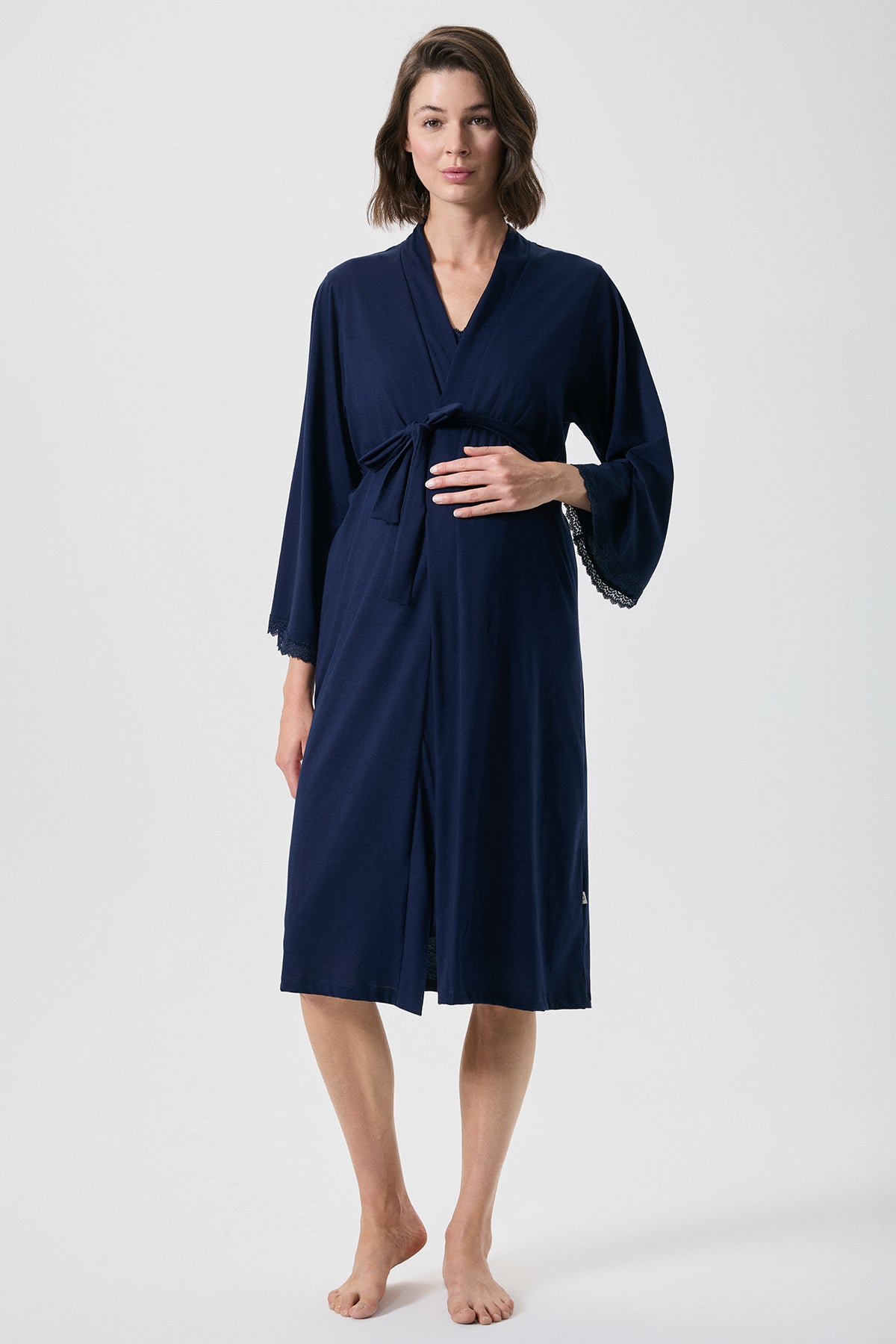Nid de Nuit - Robe de chambre maternité - Cocon doux et maternité enveloppante