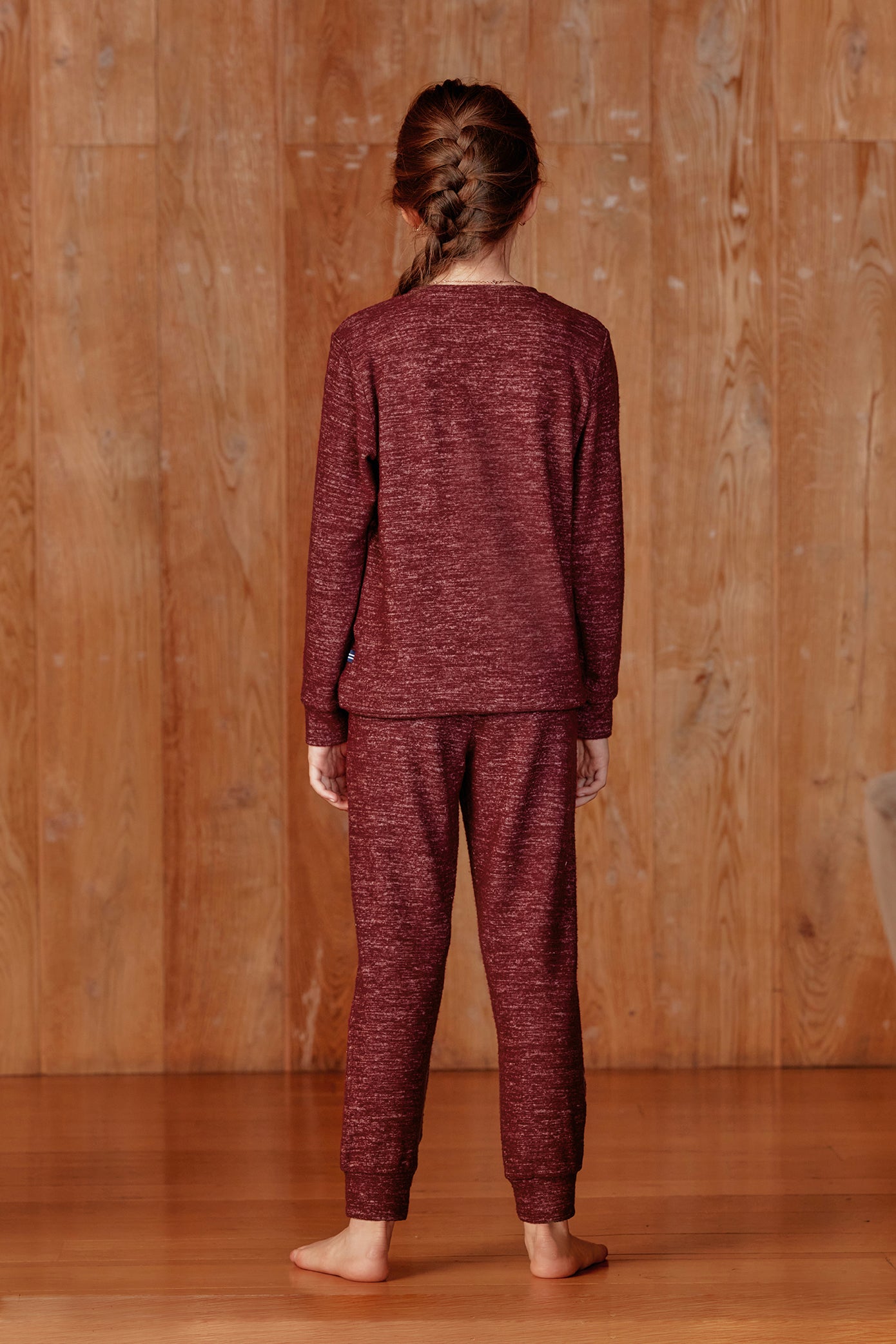 Pyjama fille Nautica bordeaux