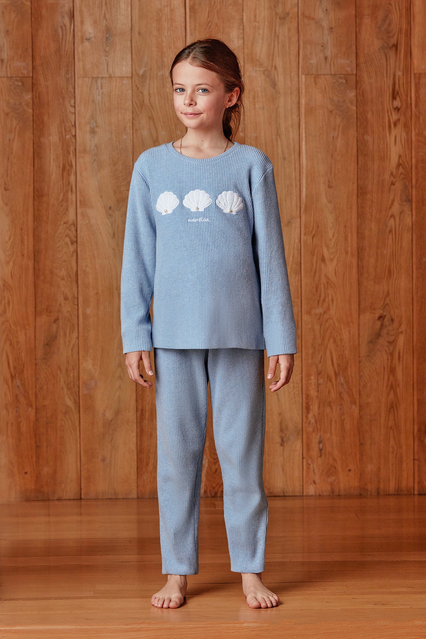 Pyjama fille bleu ciel
