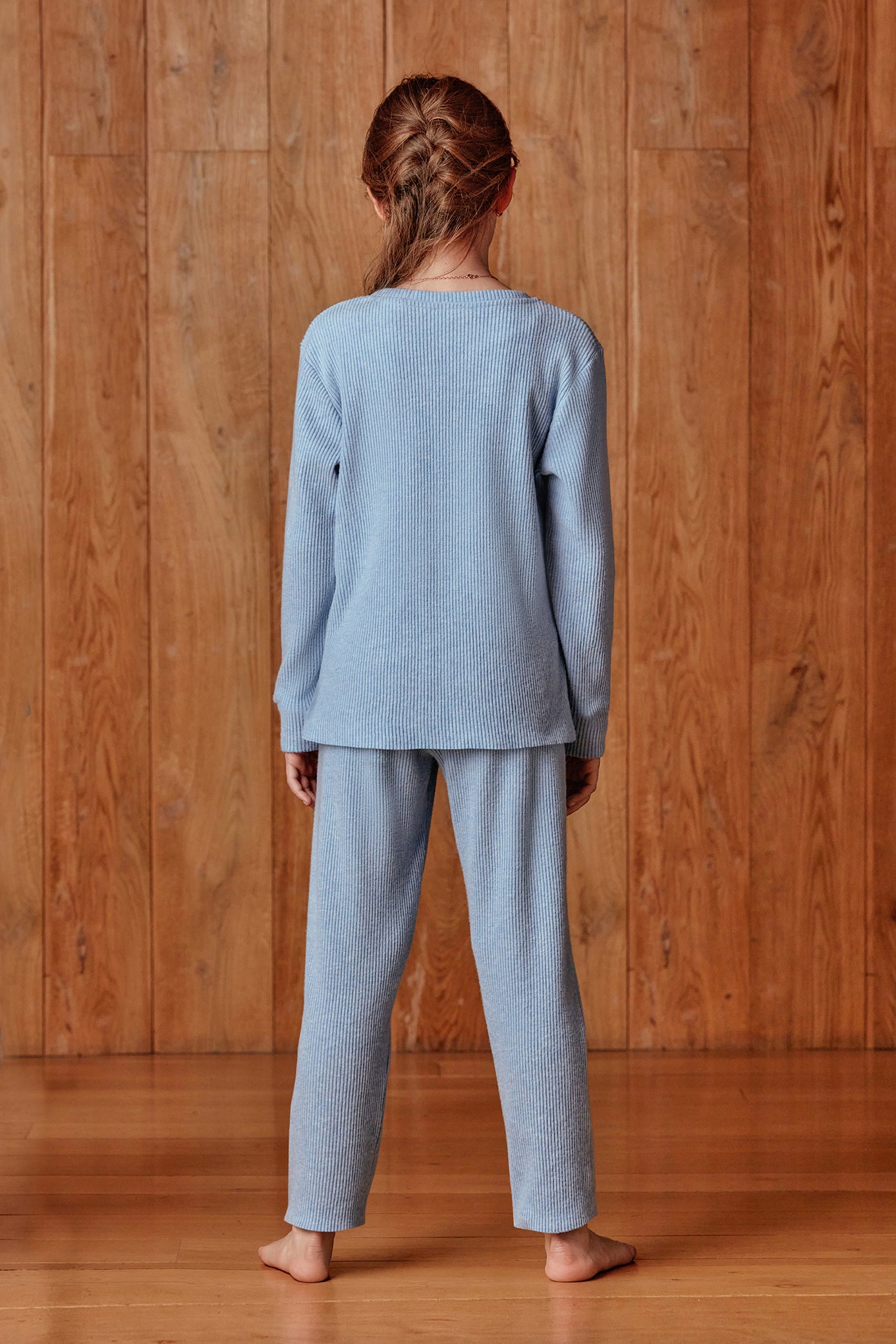 Pyjama fille bleu ciel