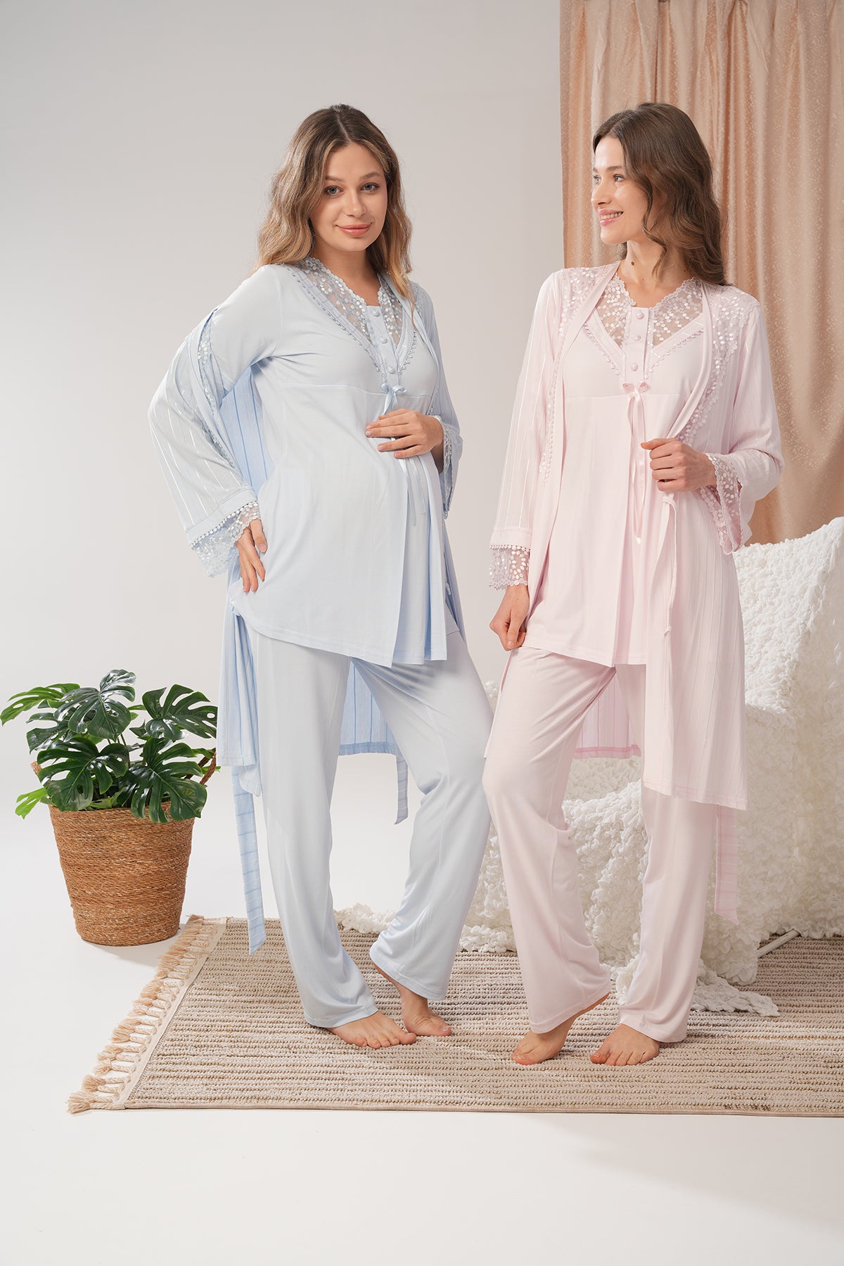 Tendresse Infinie - Ensemble 3 Pcs maternité - Amour peau à peau et nuit paisible cn